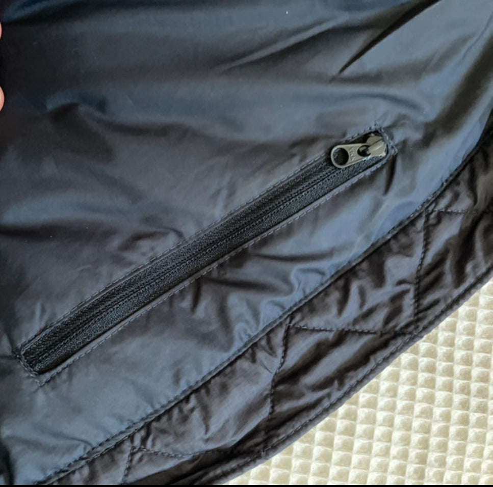 Daunen Jacke von Bergans (M Herren) dunkelblau grün