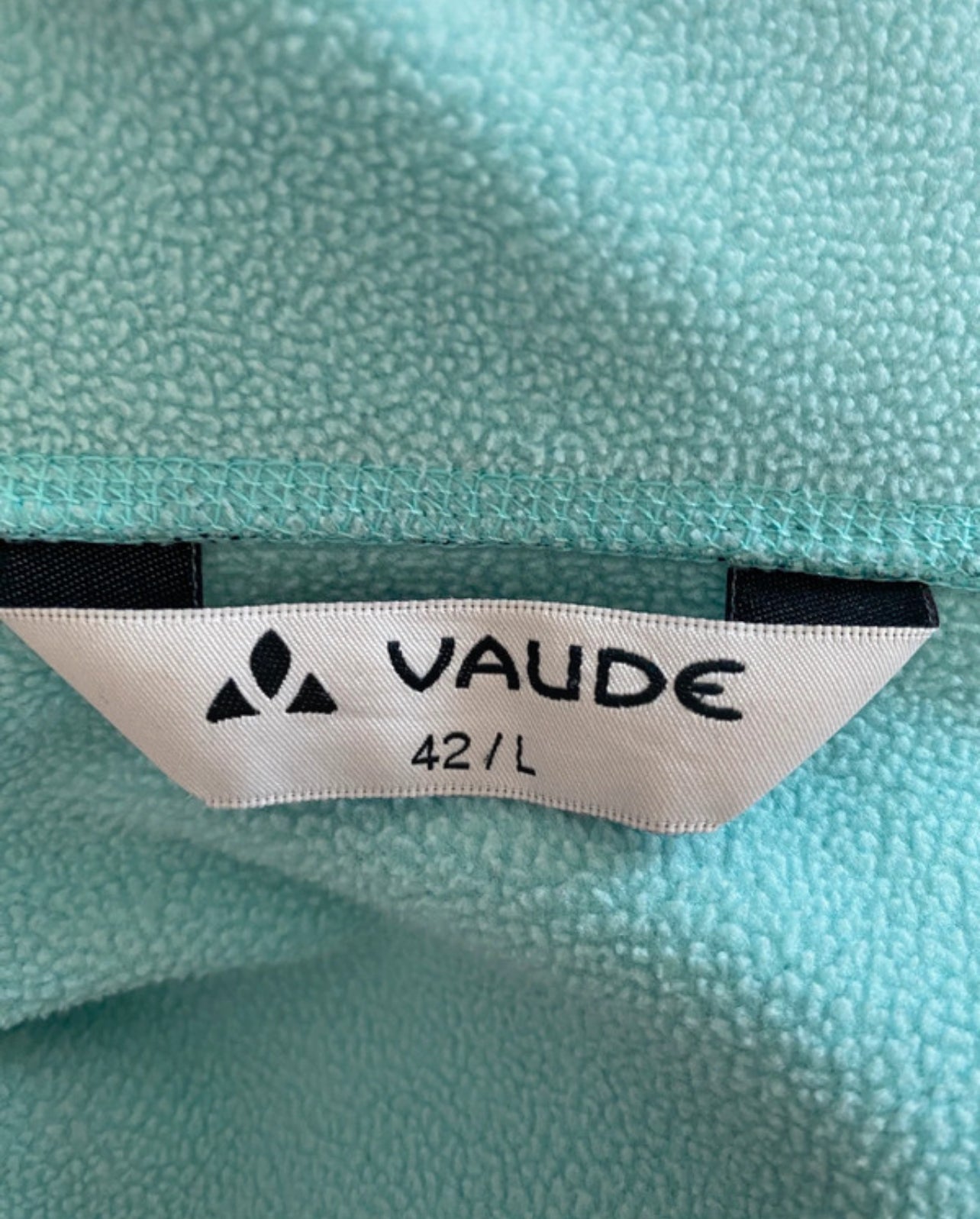 Fleecejacke von Vaude (L / XL Damen) Hoodie türkis