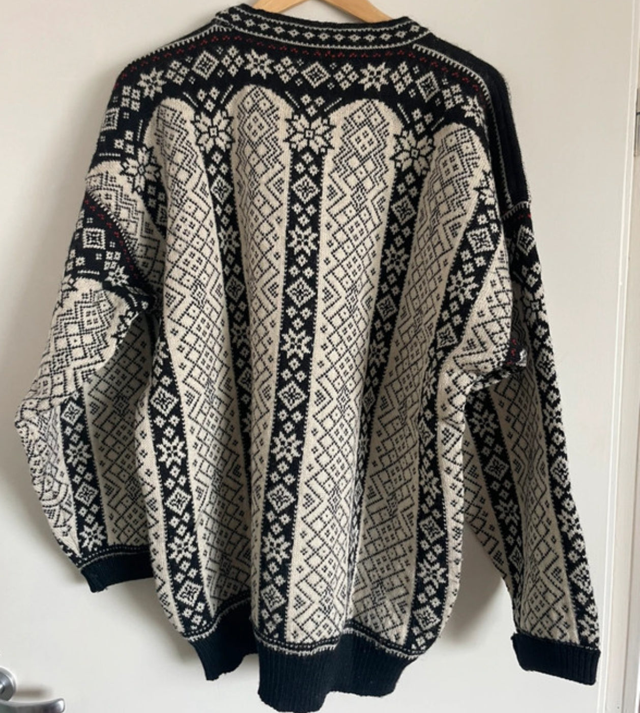 Strick Pullover von Dale of Norway (XL /XXL) schwarz weiß