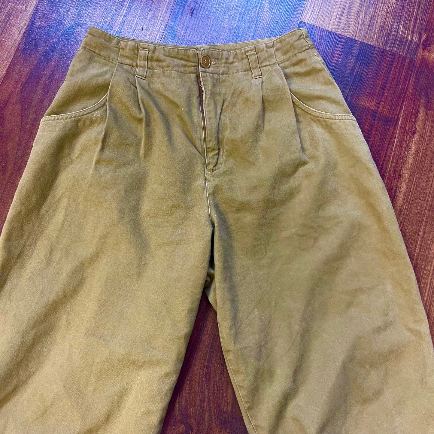 Hose aus Baumwolle von Patagonia (Damen S bis M) khaki -Senf