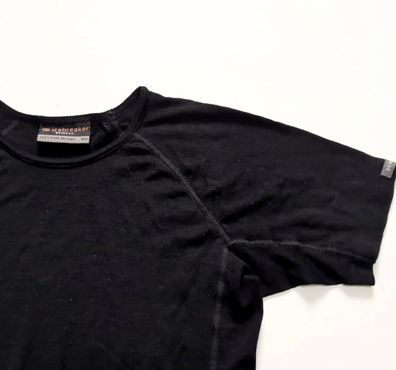 Pure Merino T-Shirt von Icebreaker 200 ( M Damen) Baselayer schwarz
