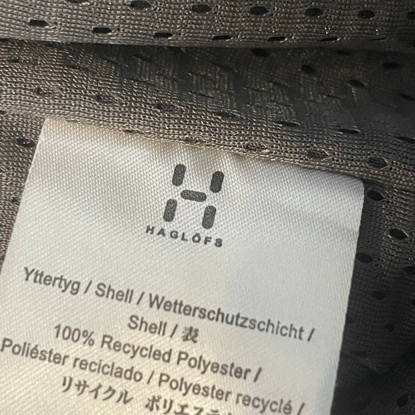Waterproof Jacke von Haglöfs (L / XL Damen) schwarz