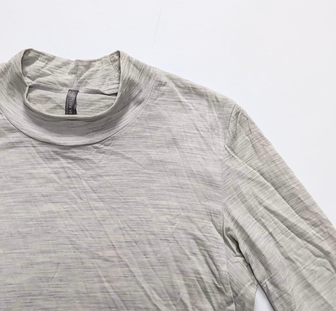 Longsleeve von Arcteryx (XS Damen) Merino Funktionsshirt hellgrau