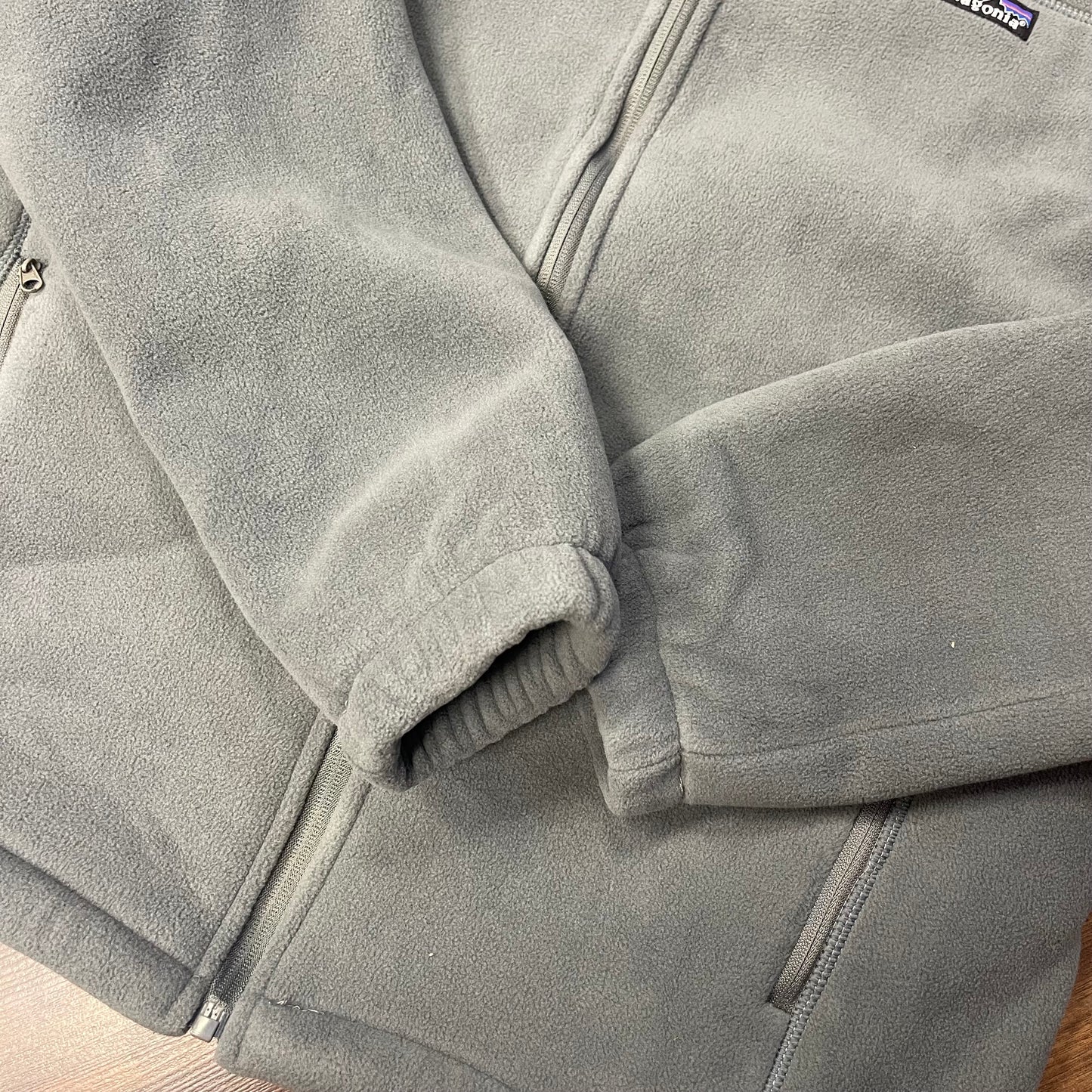 Patagonia Fleece Jacke (L Herren, Unisex) grau extrawarm