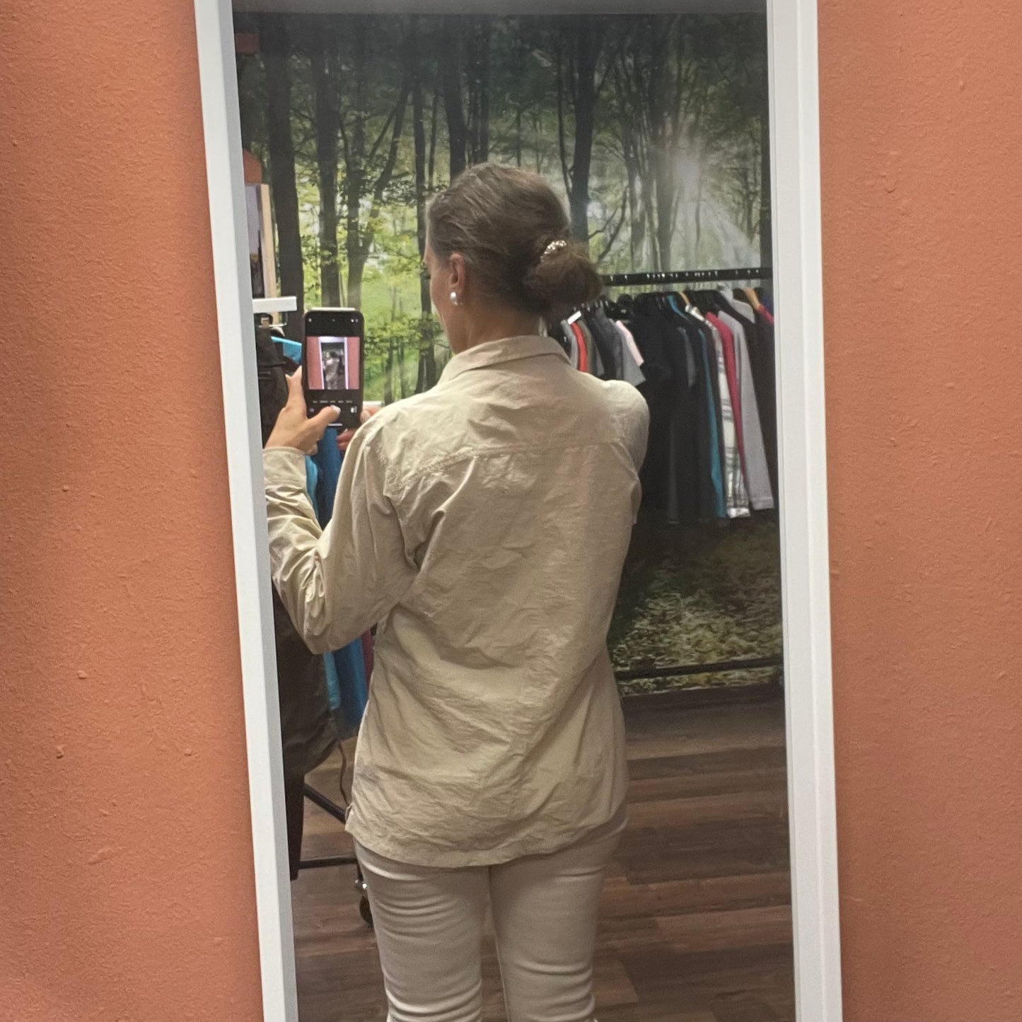 Outdoor Hemd von Fjällräven (M Damen) creme / natur