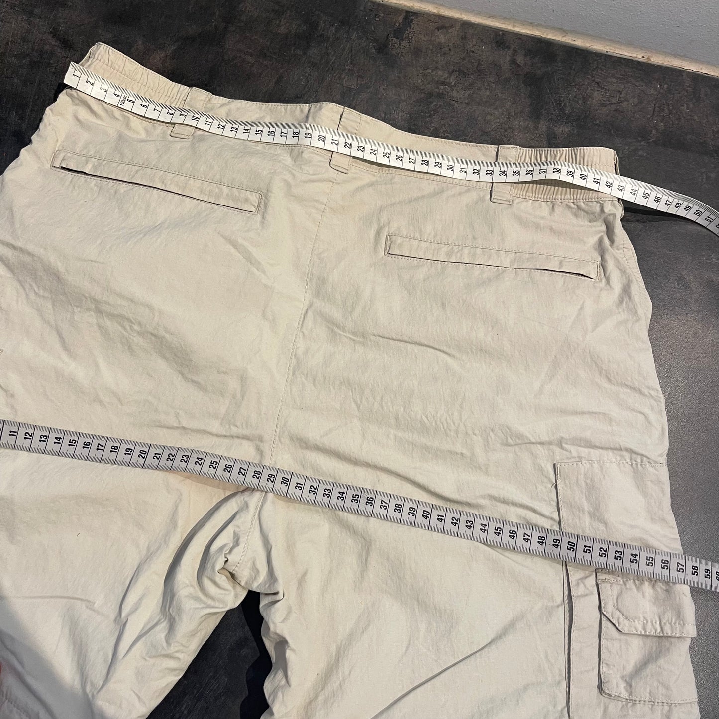 Outdoor Hose von Fjällräven (XL / 42 Damen ) 2 Zip-Off natur / creme