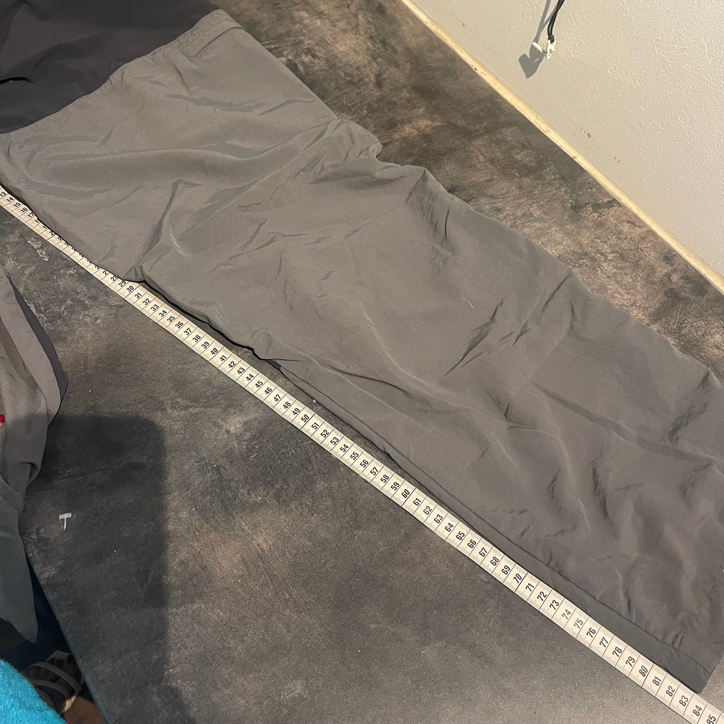Hose von Vaude (Herren XL) Trekkinghose grau-schwarz