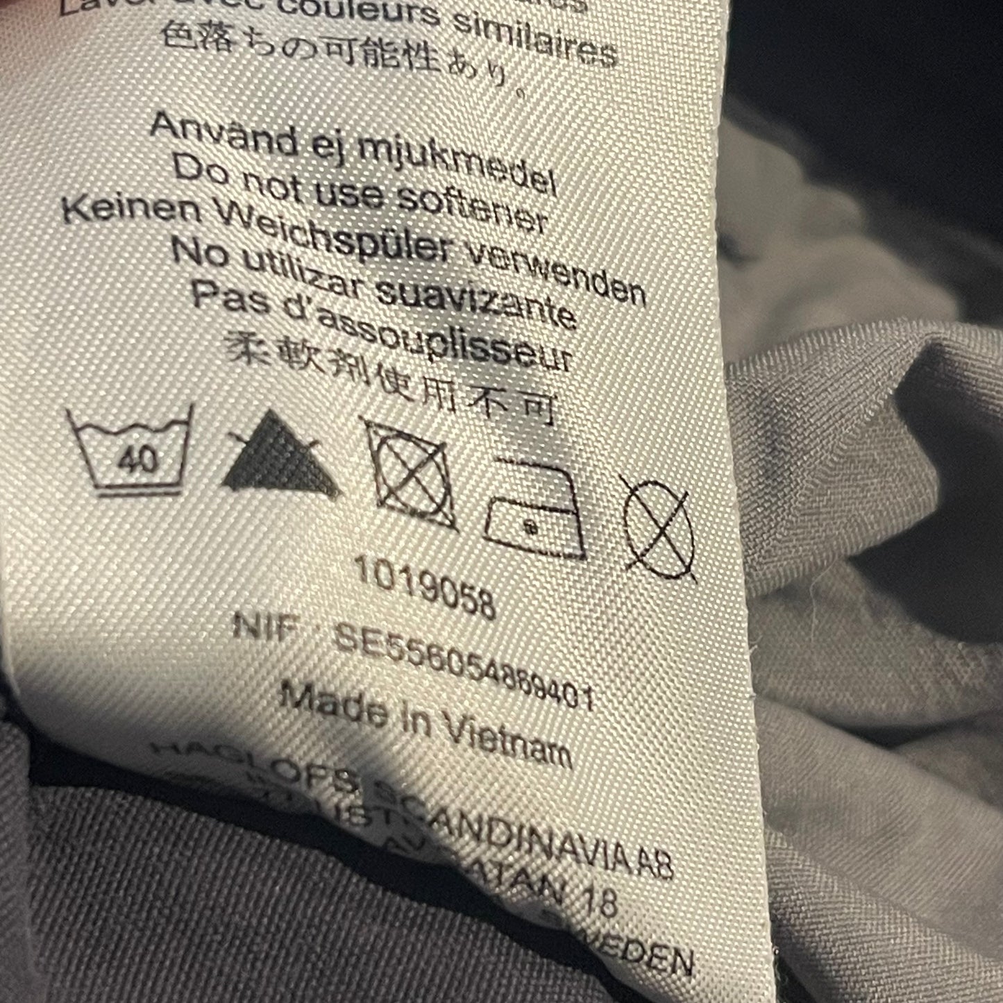 Robuste Trekking Hose von Haglöfs (S Herren) Climatic grau