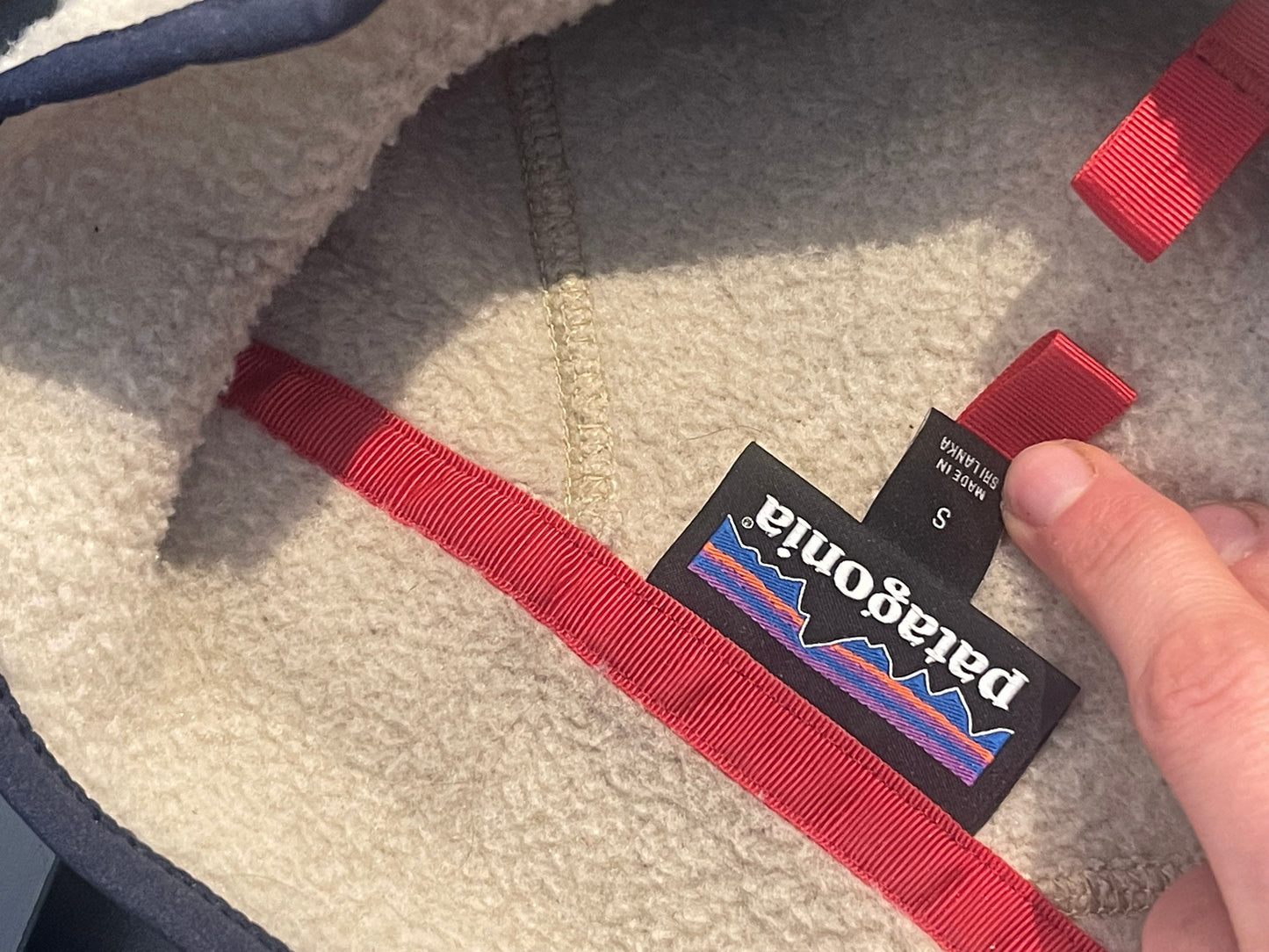 Patagonia Fleece Jacke (S Herren) Retro Pile creme beige