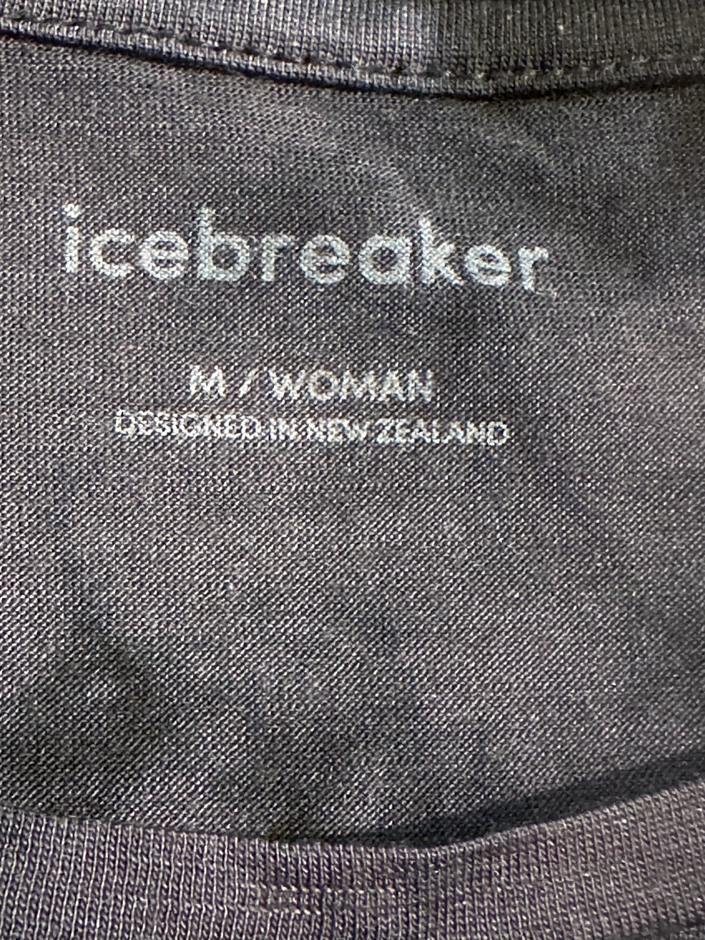 T-Shirt von Icebreaker Merino 175 (M Damen) grau