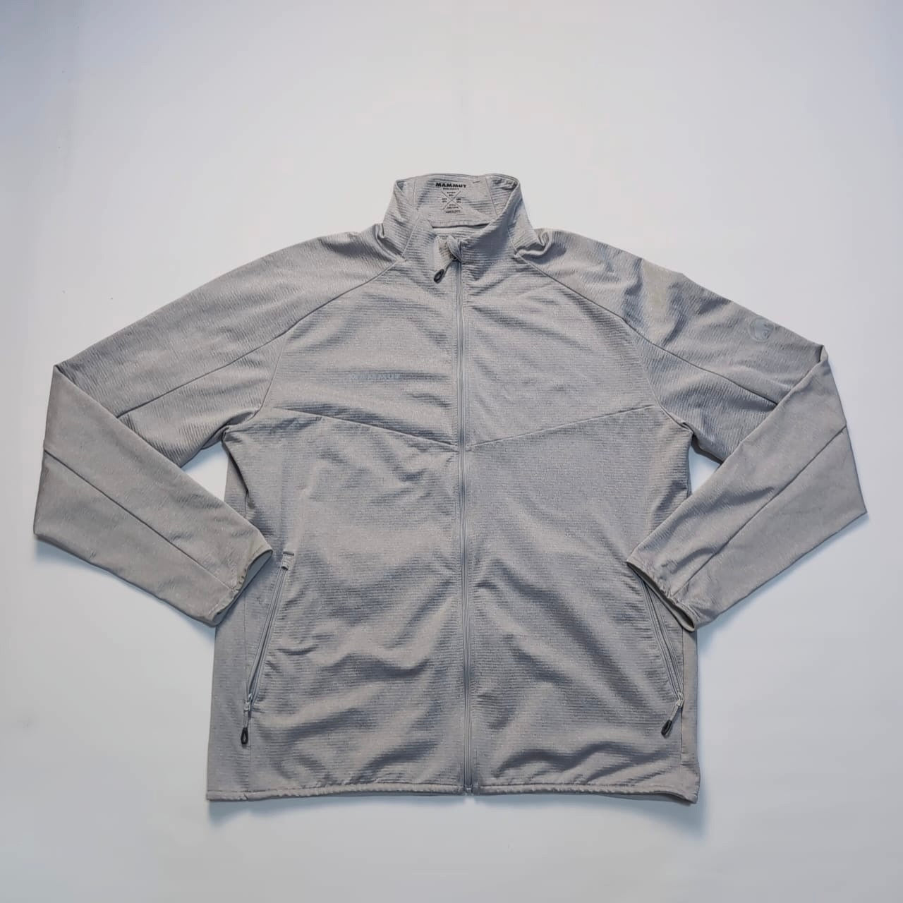 Fleece Jacke von Mammut (XXL Herren) hellgrau