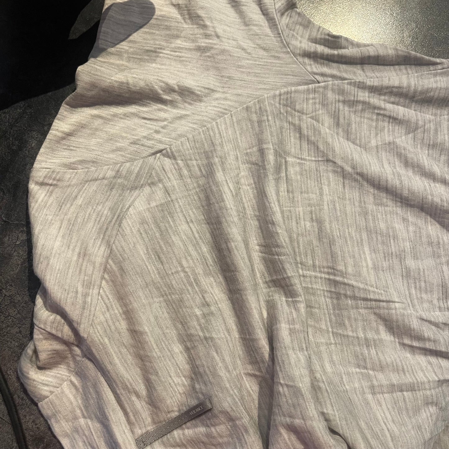 Longsleeve von Arcteryx (XS Damen) Merino Funktionsshirt hellgrau