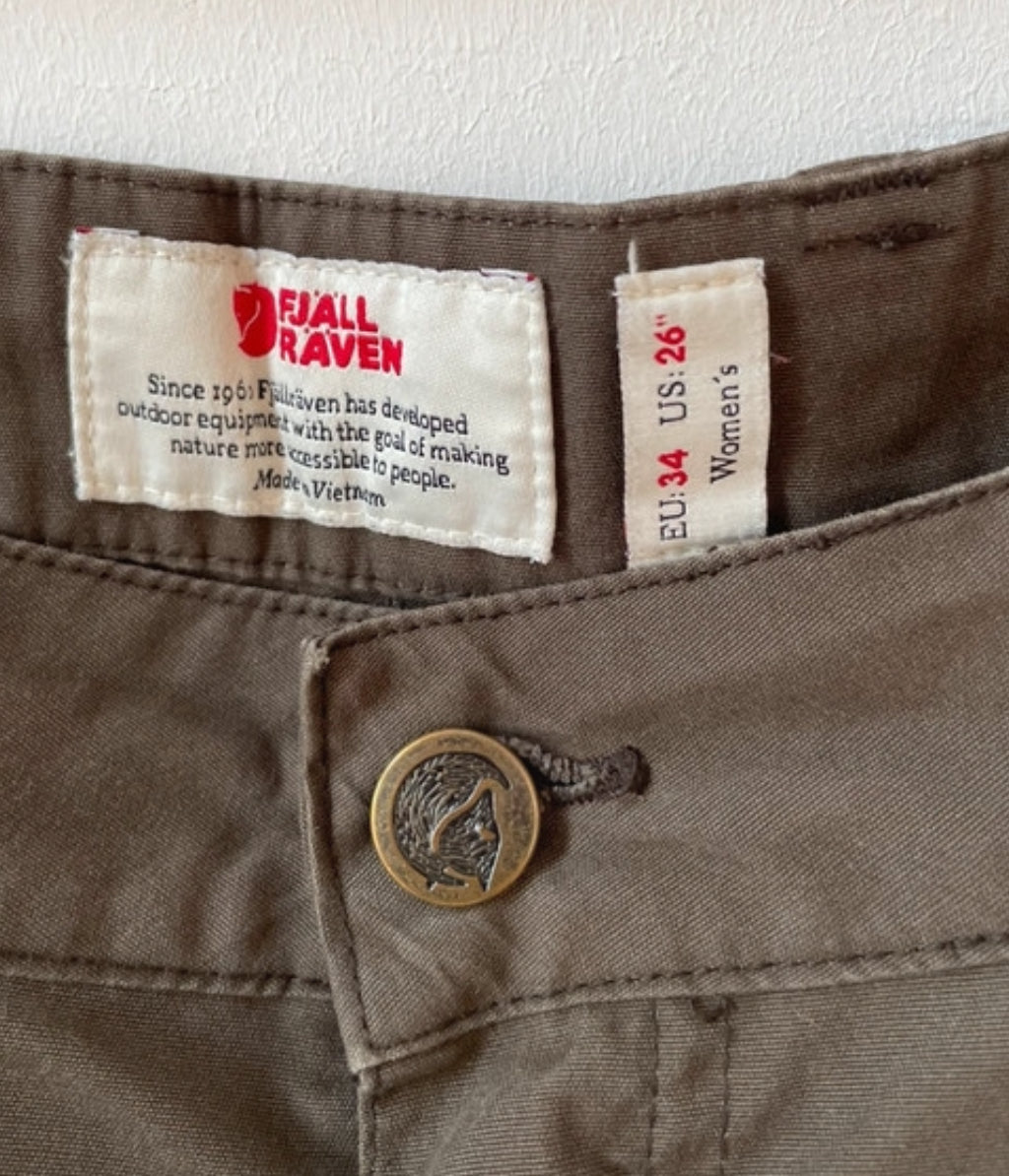 Wander- Hose von Fjällräven (XS Damen) Karla khaki