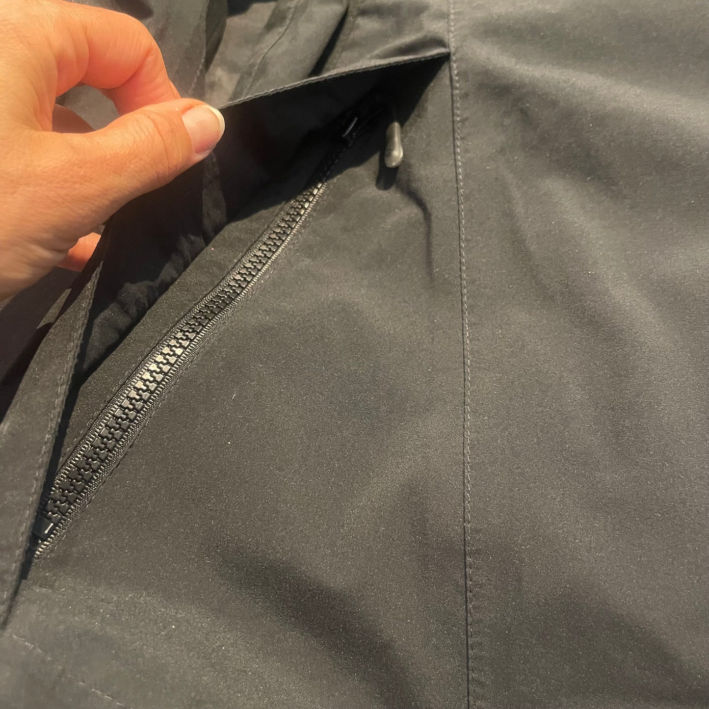 Regen Jacke von Salewa (M Herren) Goretex wasser-, winddicht schwarz