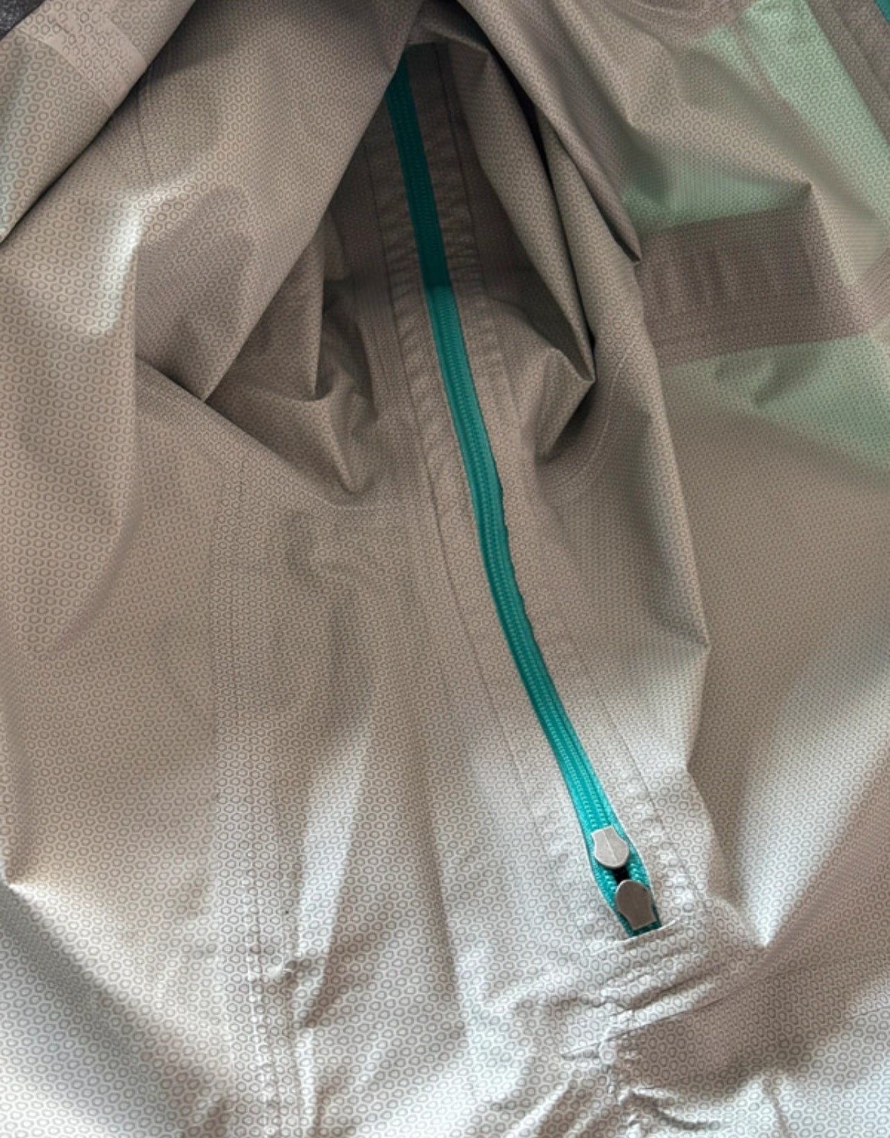 Hardshell Jacke von Patagonia (S Damen) Regenjacke türkis-blau