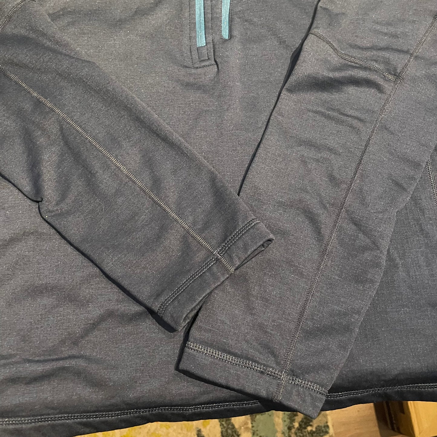 Fleece Pullover von Rab (XXL Herren) Zipper Sweatshirt dunkelblau