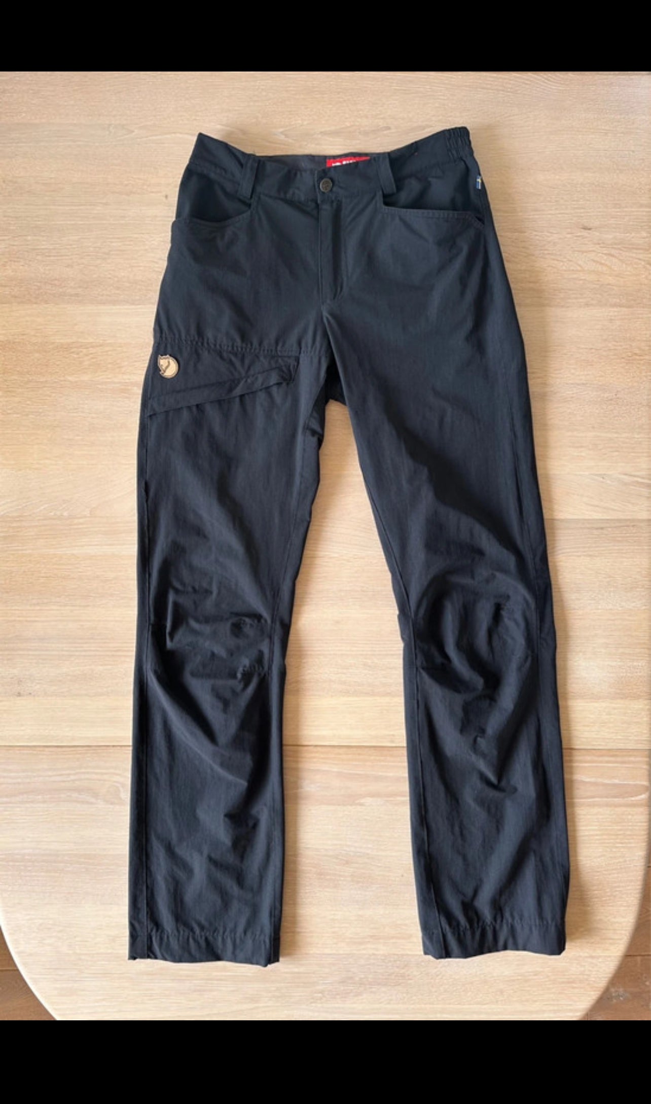 Outdoor Hose Fjällräven (S Damen) wasserabweisend Anthrazit