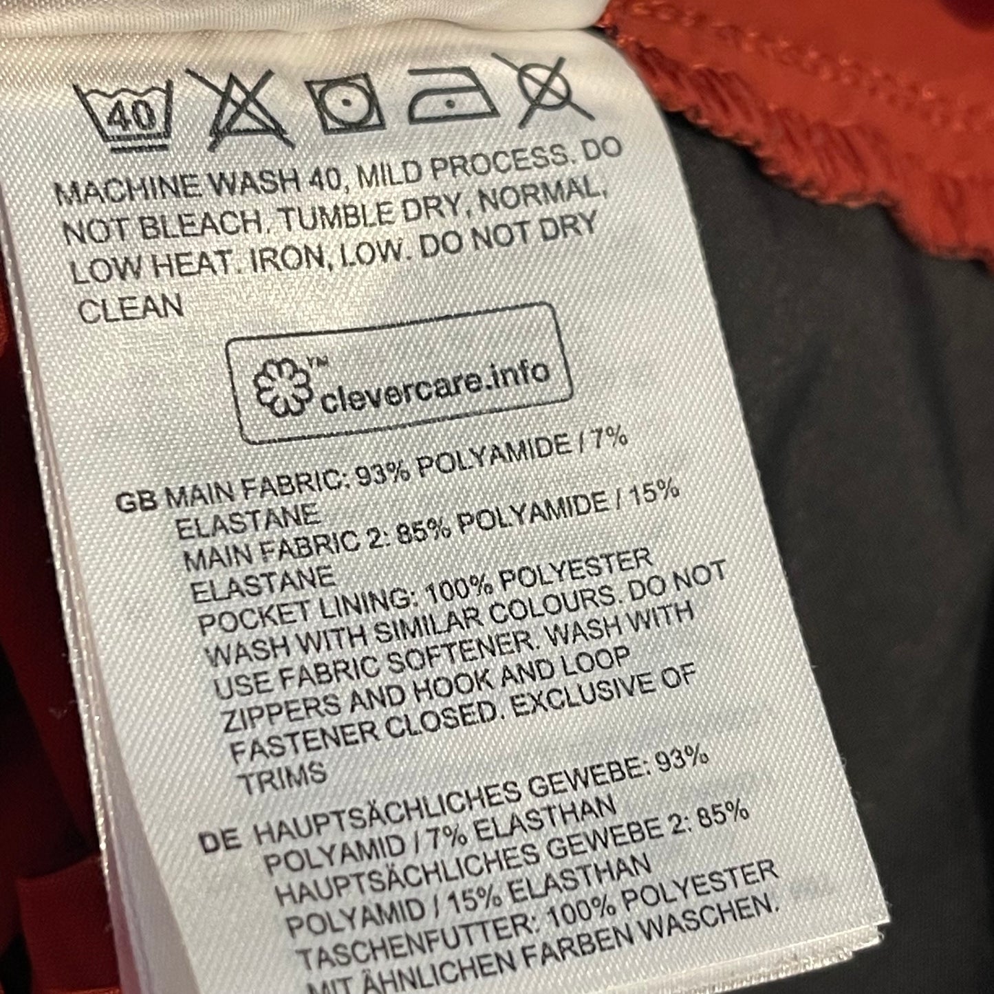 Leichte Trekking Hose von Haglöfs (L Damen) Terrakotta rot