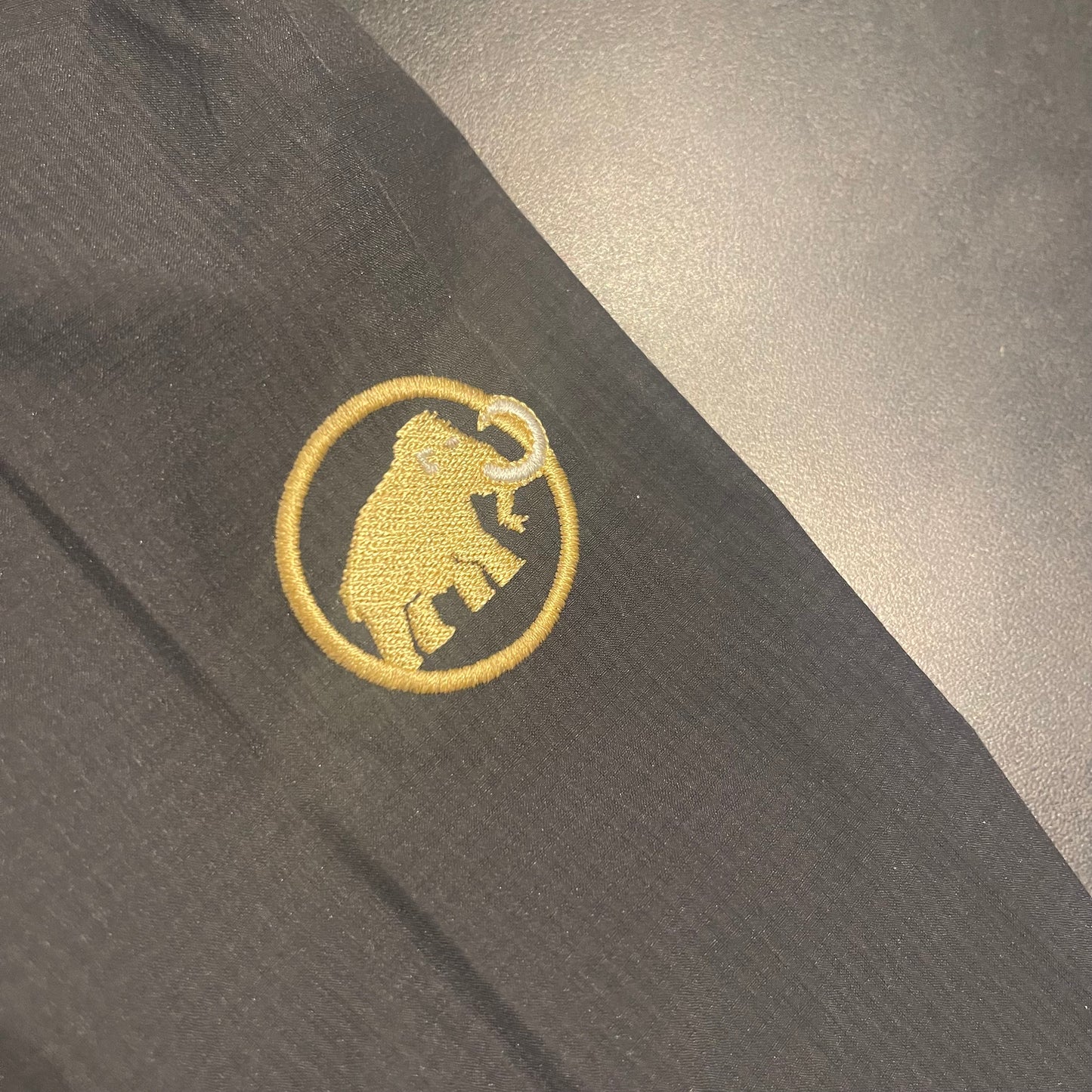 Regen Jacke von Mammut (L Herren) Anthrazit mit Membran