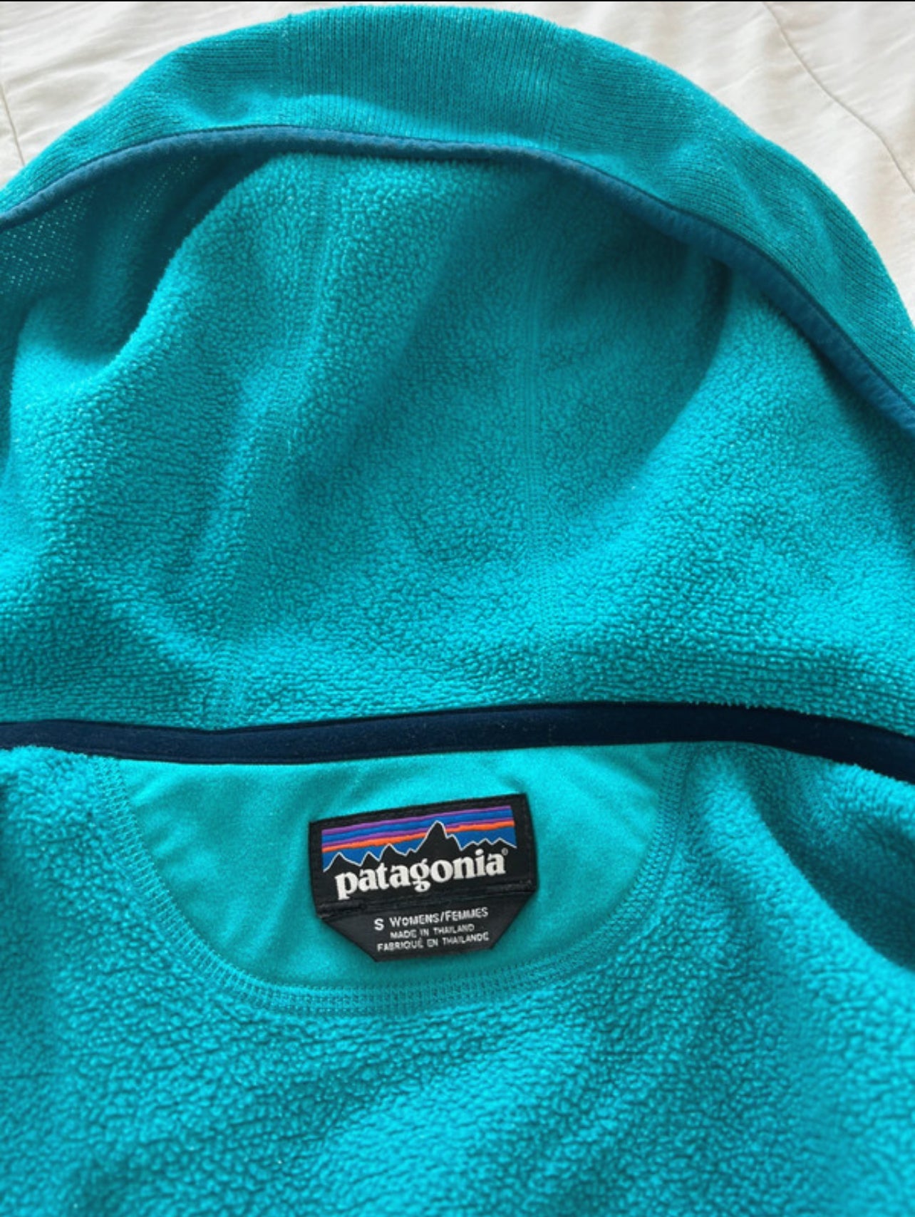 Patagonia Better Fleece Strick Jacke (S Damen) Hoodie türkis