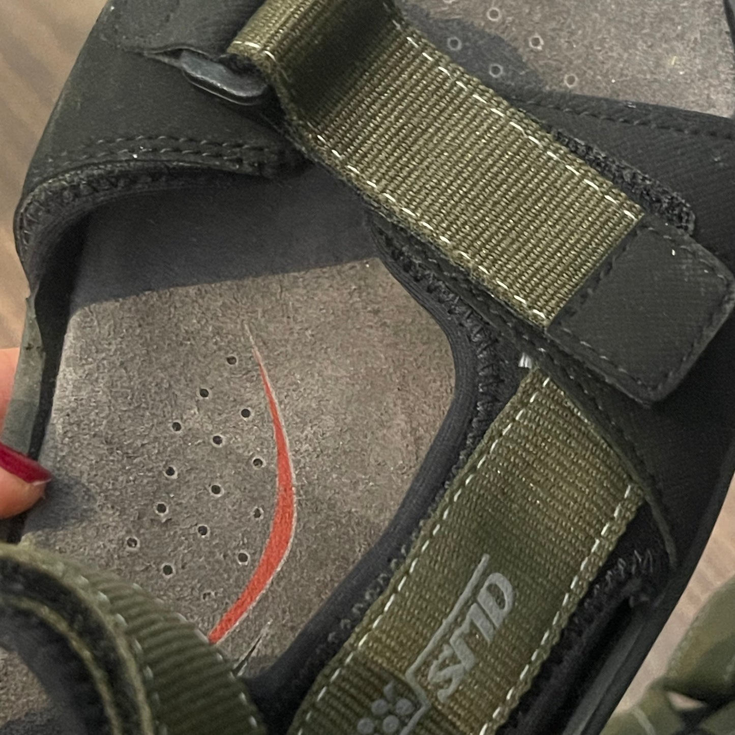 Wander Sandalen 44 Salamander khaki grau