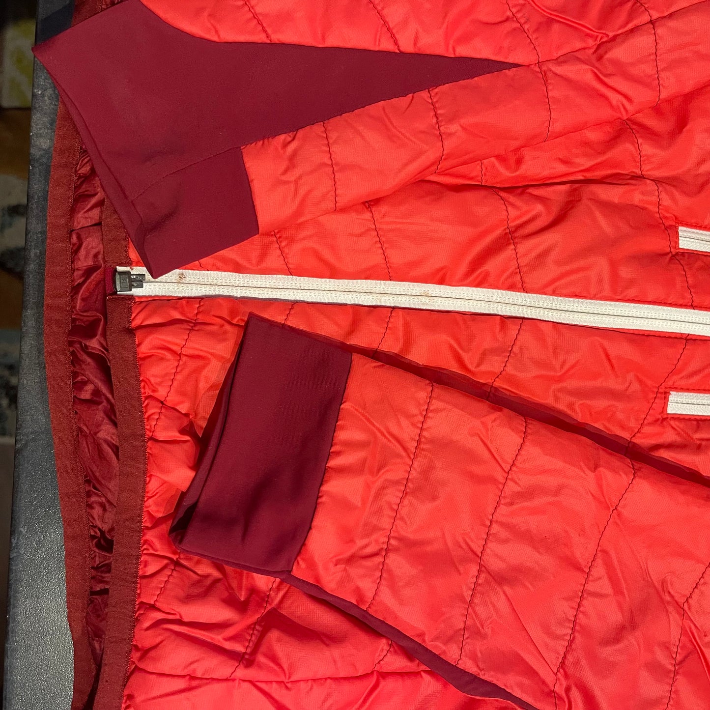 Wolle / Daunen Jacke von Ortovox (S Damen) rosa mit Kapuze