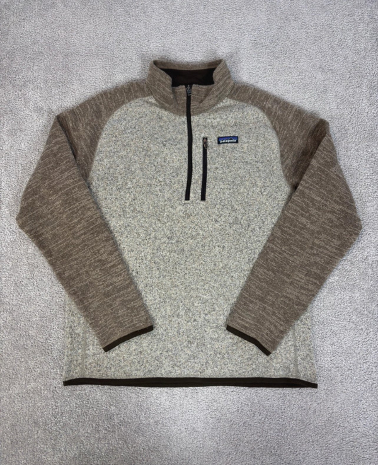 Pullover Patagonia (L Herren) Better Sweater Fleece beige braun