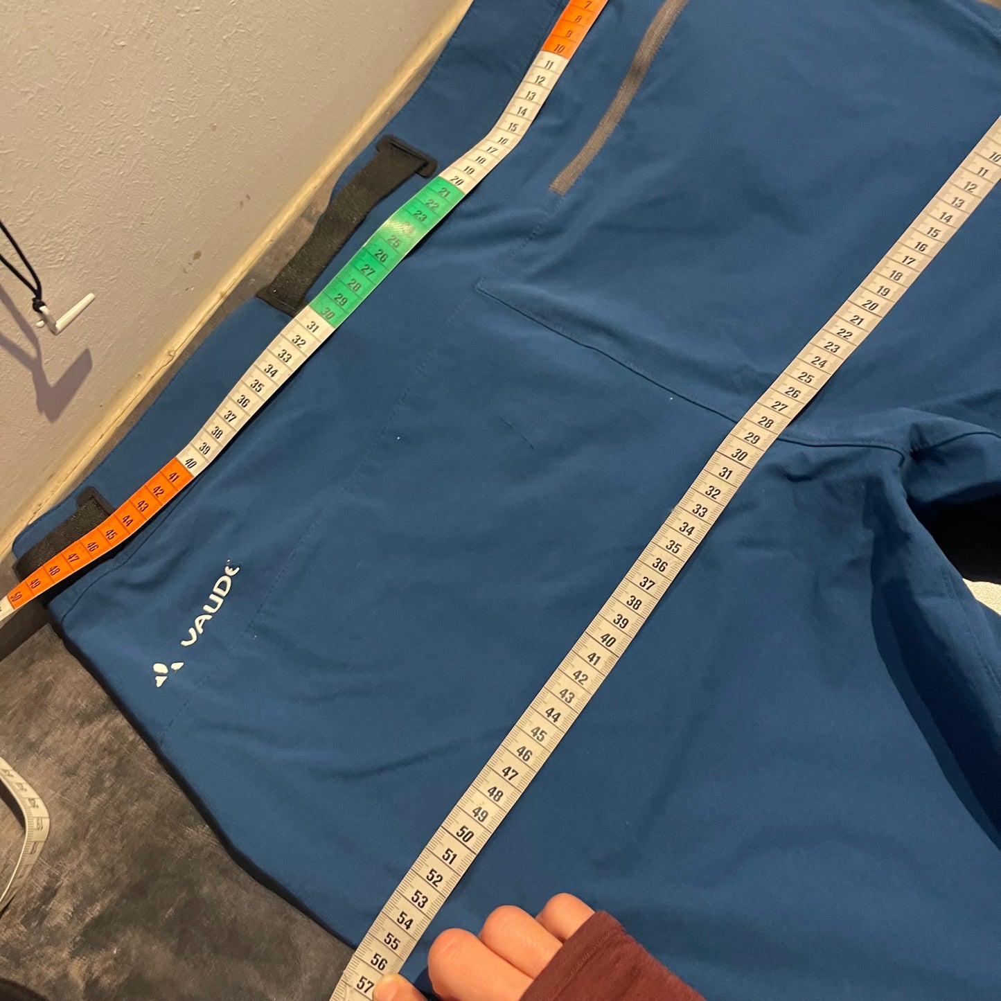 Touren Hose von Vaude (L Herren) Stretch Windproof 80 blau