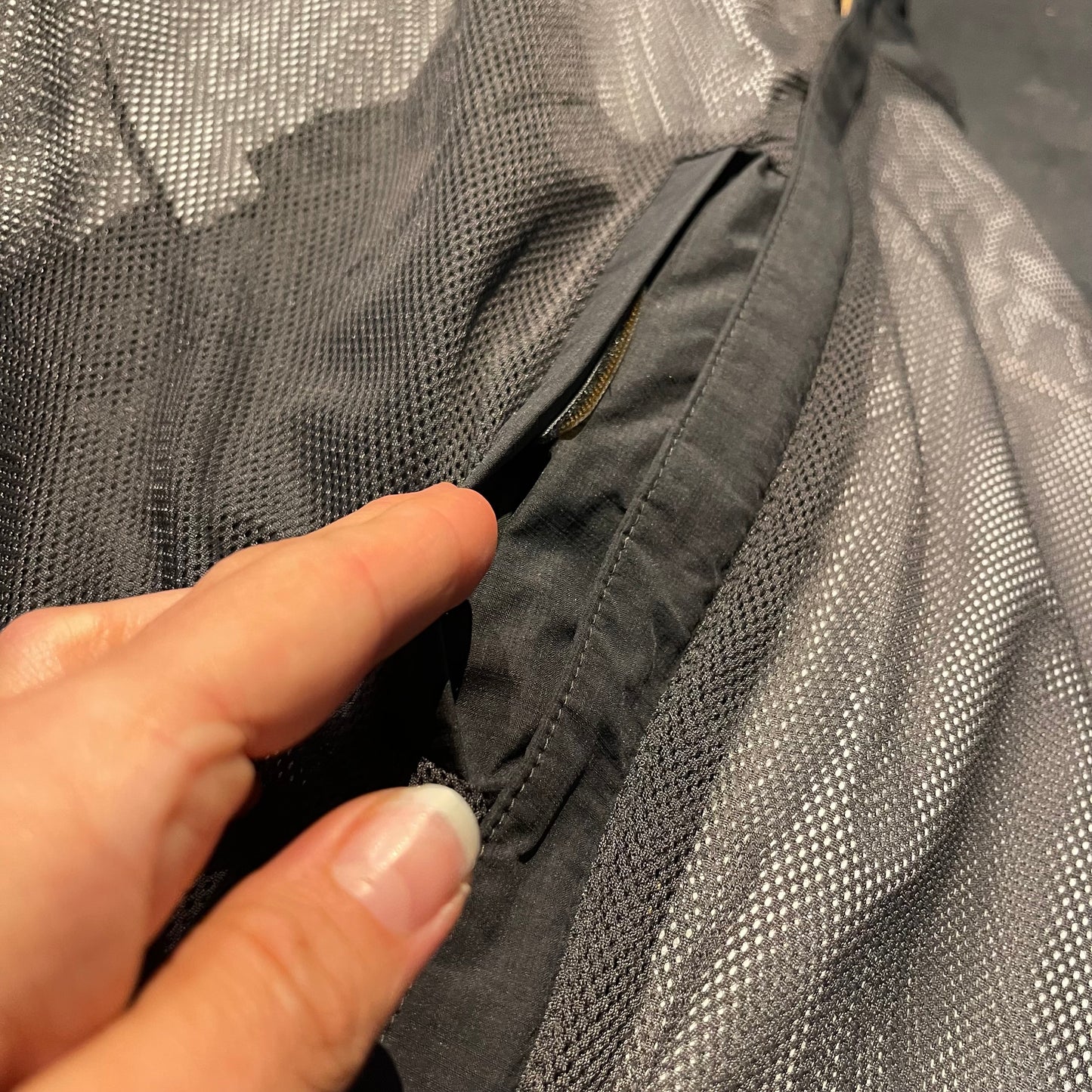 Regen Jacke von Mammut (L Herren) Anthrazit mit Membran
