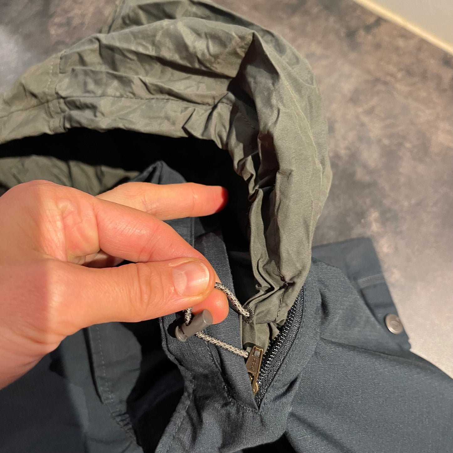 Fjällräven Jacke G-100 (M Damen) Greenland Light Parka dunkelblau