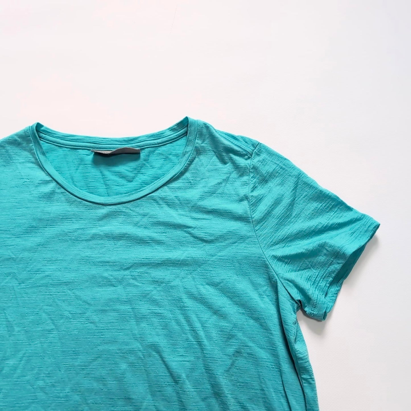 T-Shirt von Icebreaker pure Merino (Damen L) türkis