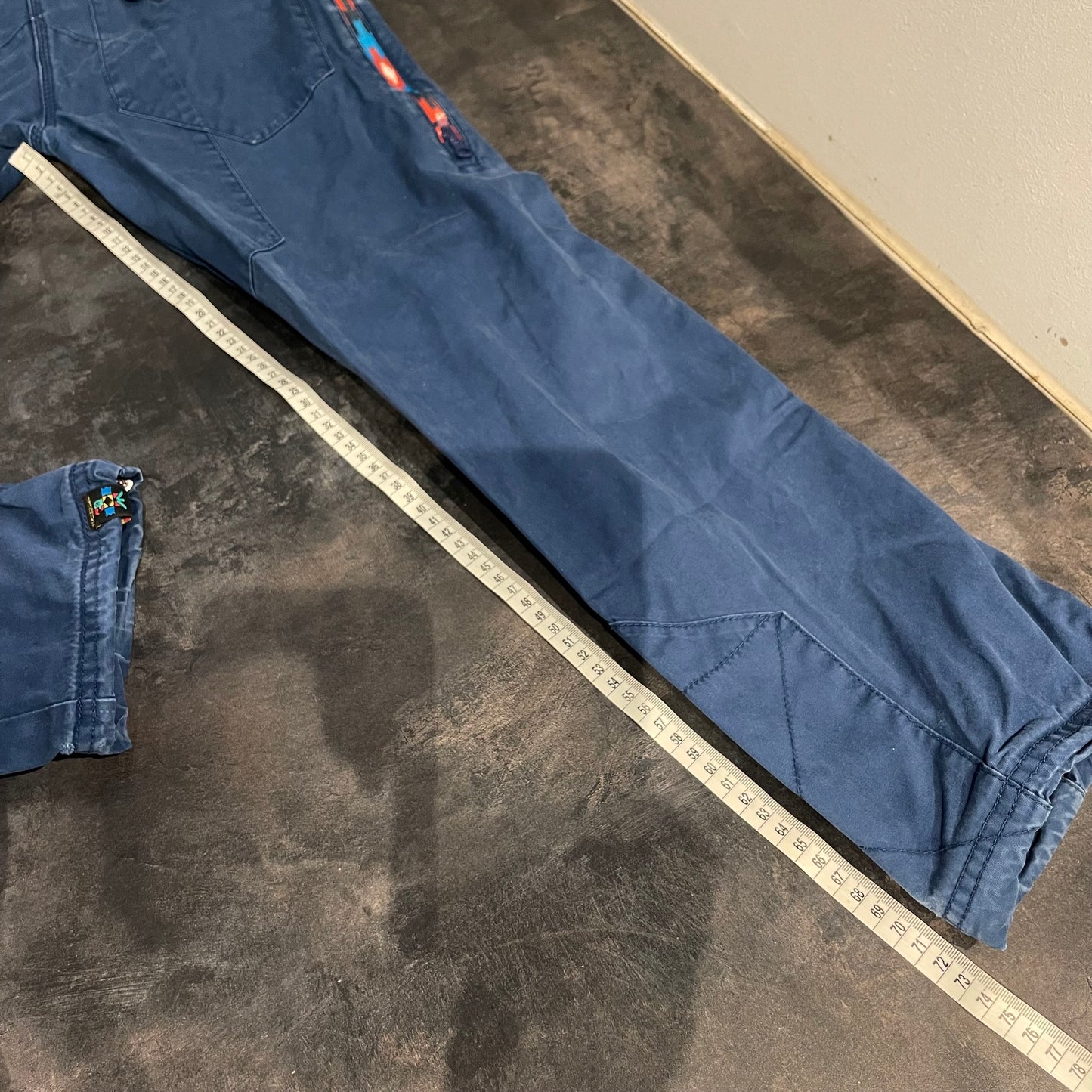 Kletter Hose von Maloja (XS Damen) pure Baumwolle blau