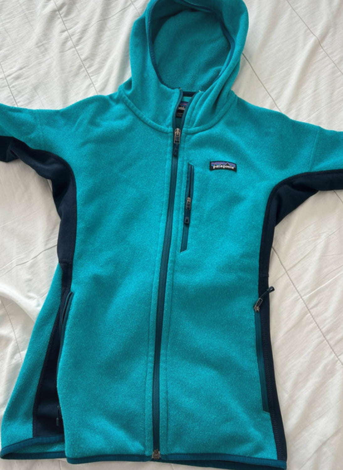 Patagonia Better Fleece Strick Jacke (S Damen) Hoodie türkis