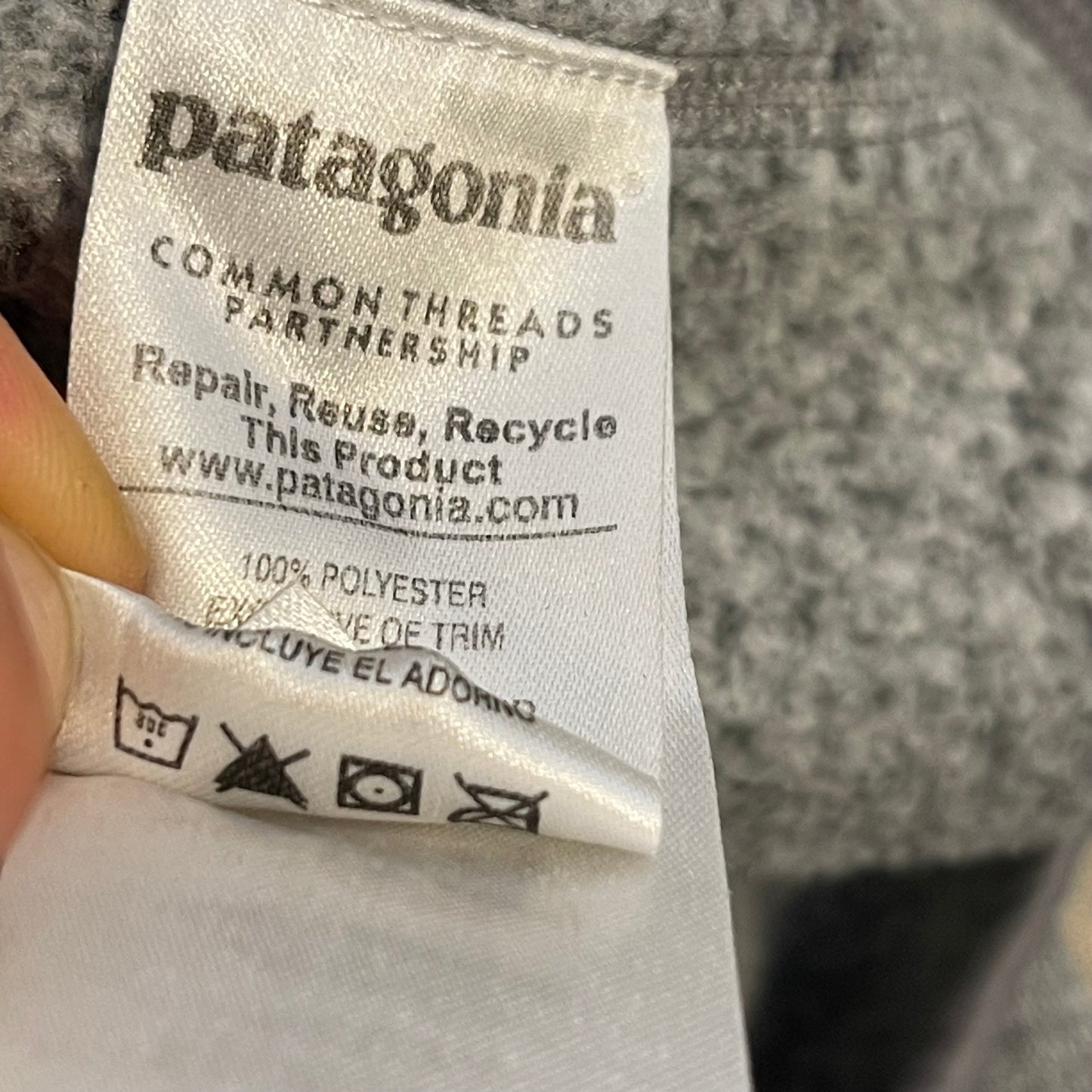Fleece Pullover Patagonia (M Damen) Better Sweater grau