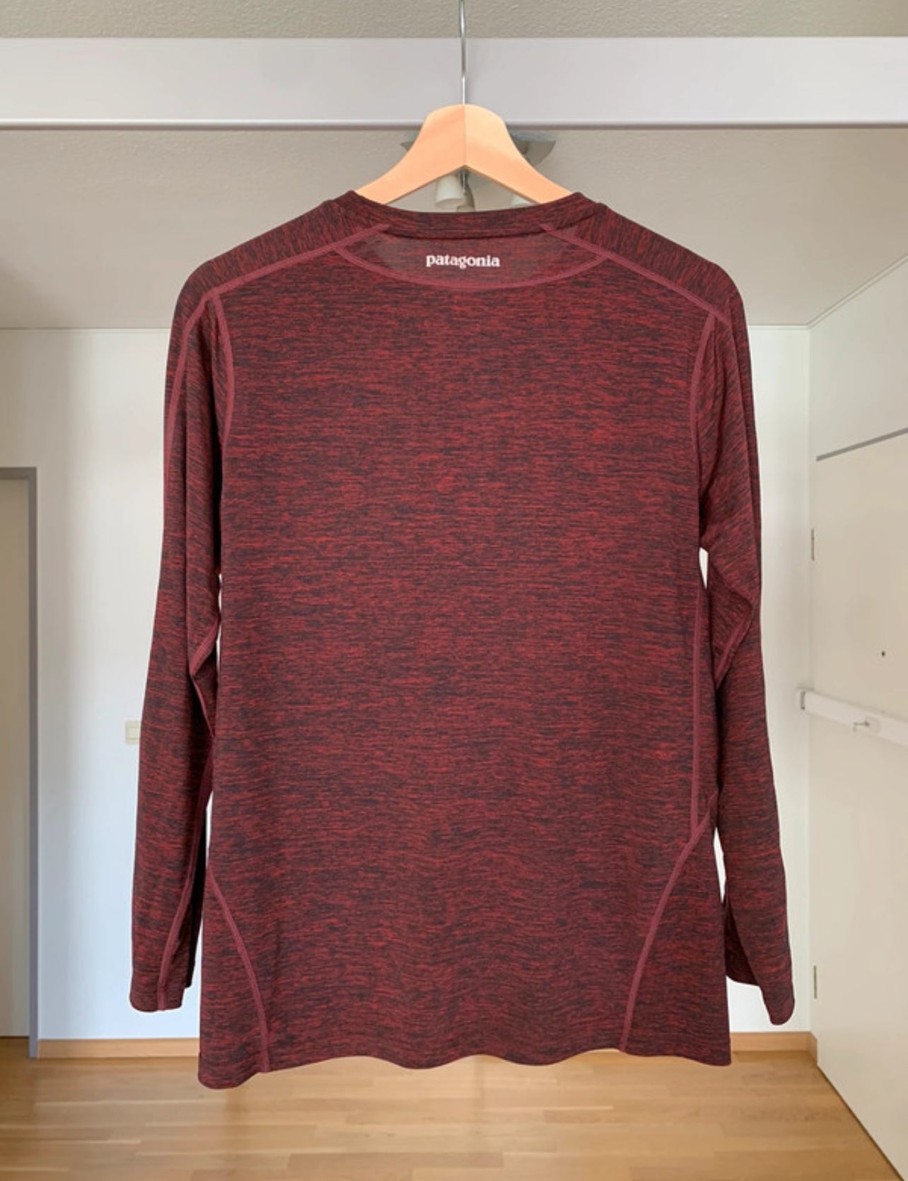 Longsleeve Patagonia (S Herren) Capilene® Baselayer dunkelrot