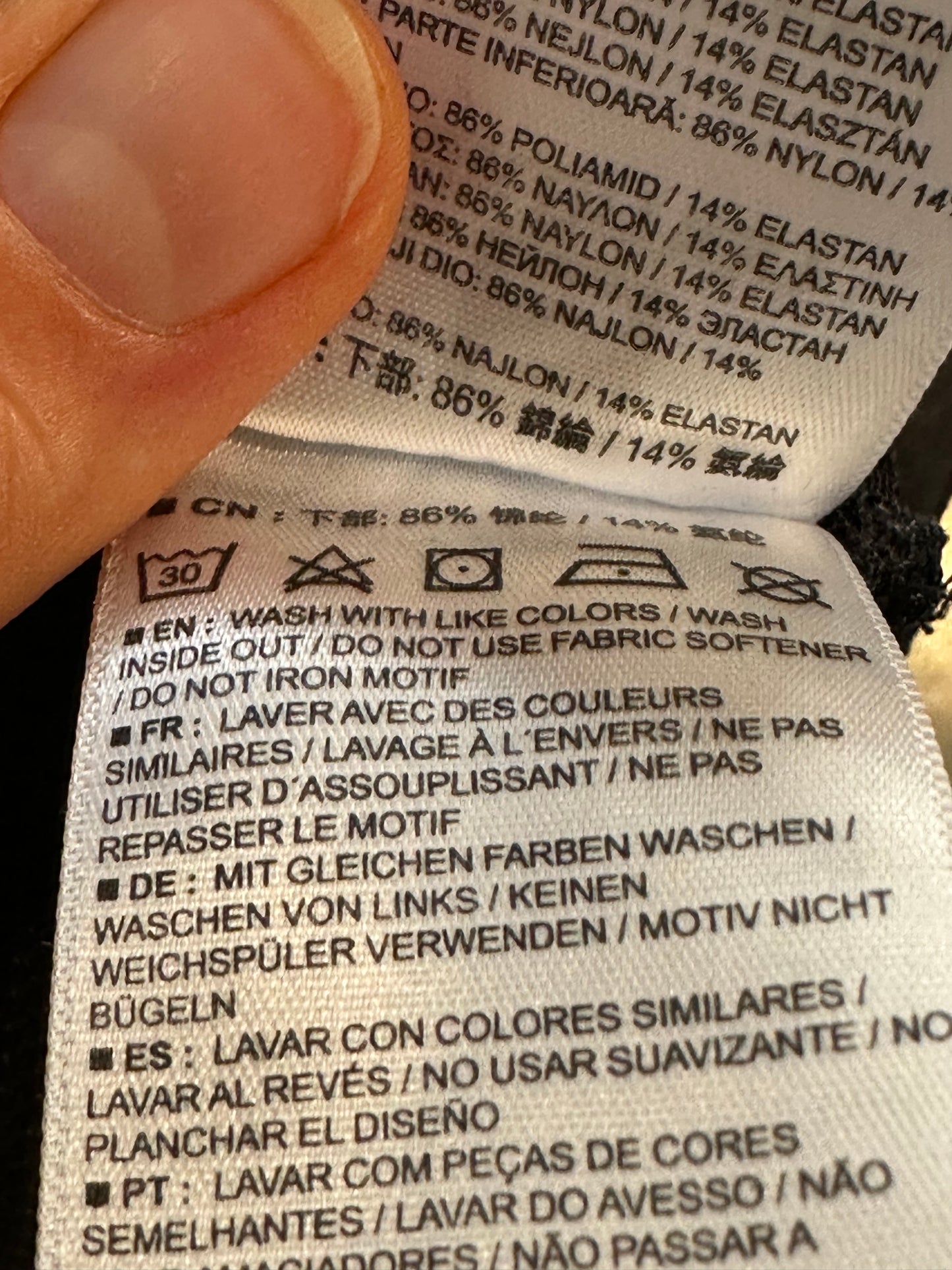 Outdoor Hose von Salomon (M Damen) Stretch schwarz