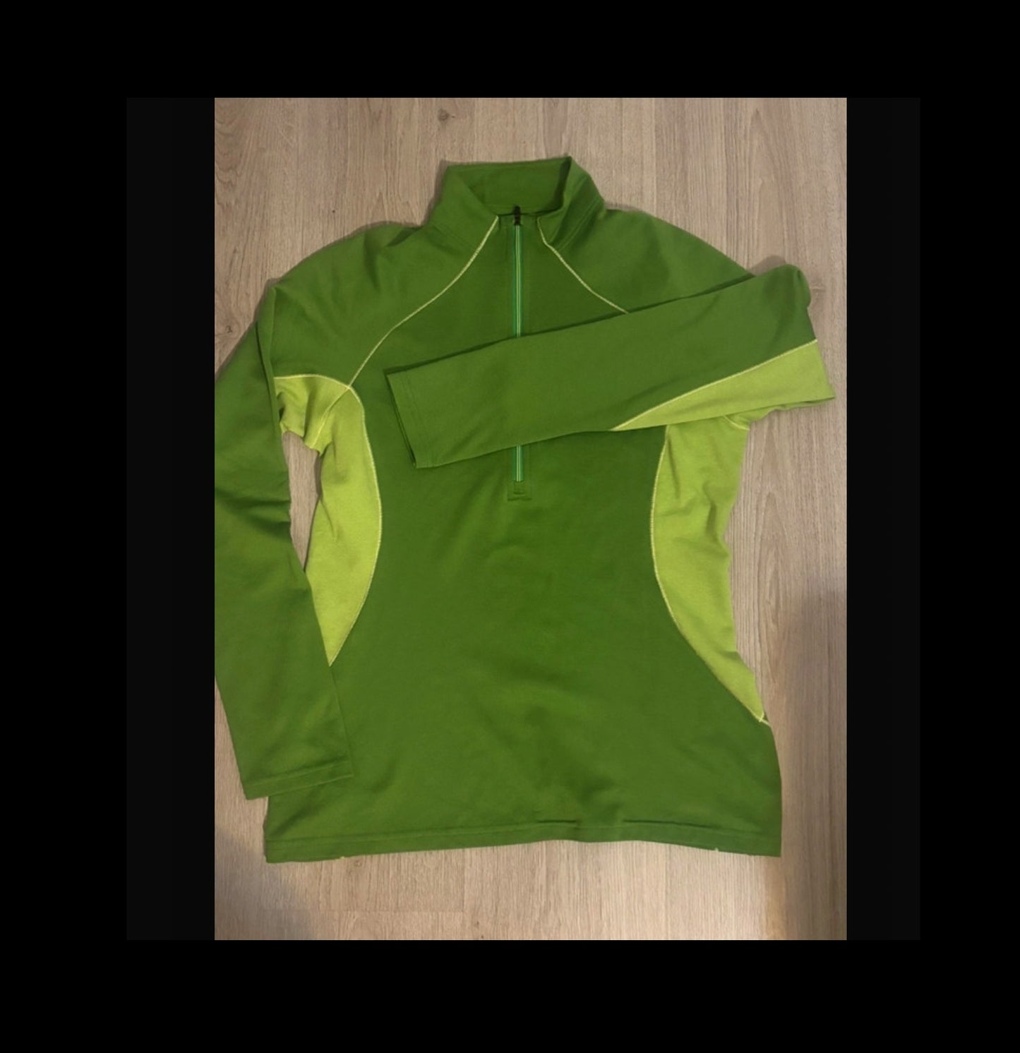 Longsleeve Patagonia( L Damen) Zipper Funktionsshirt aus Capilene schwarz