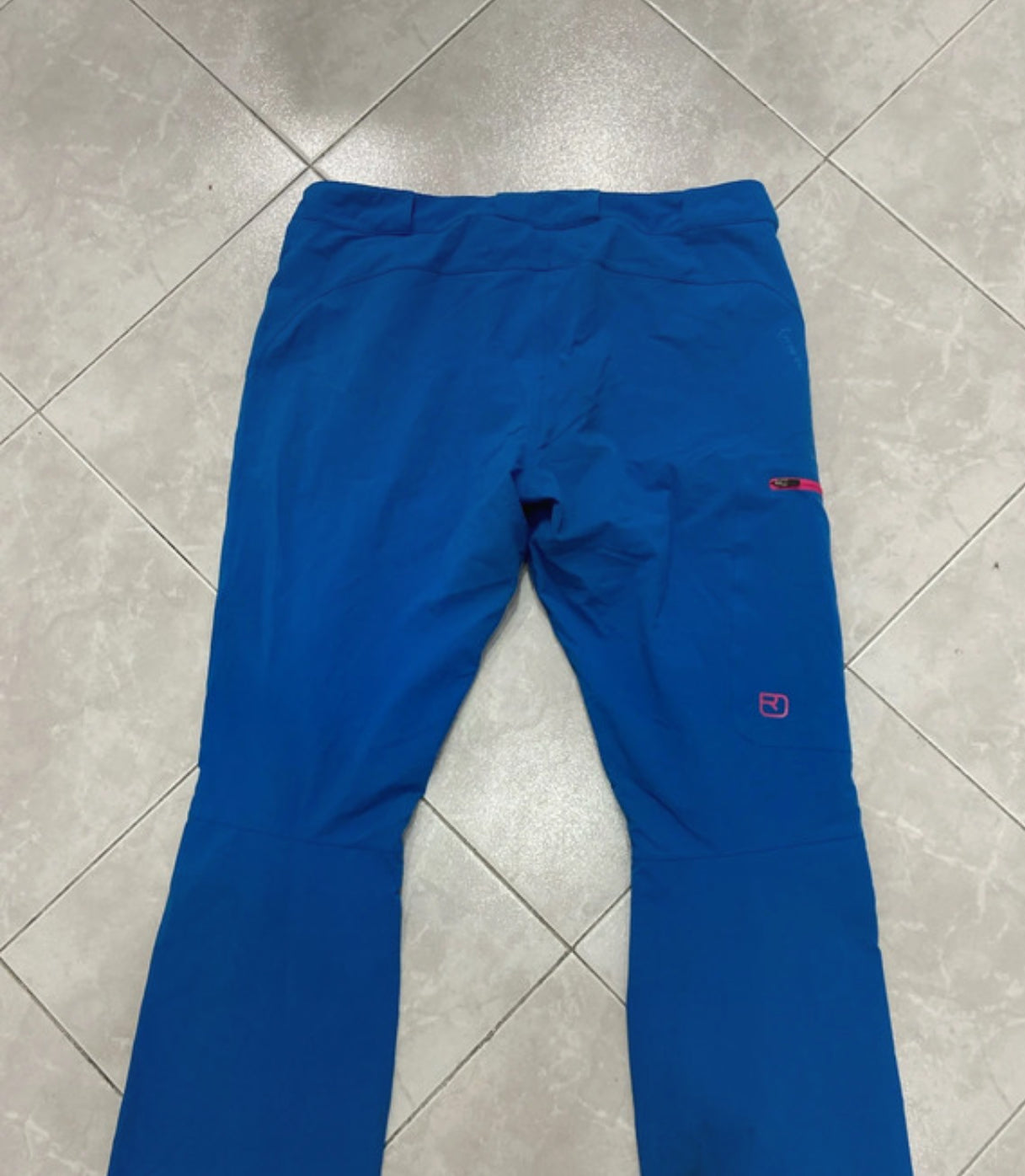 Trekking Hose von Ortovox mit Merino (L Damen) blau
