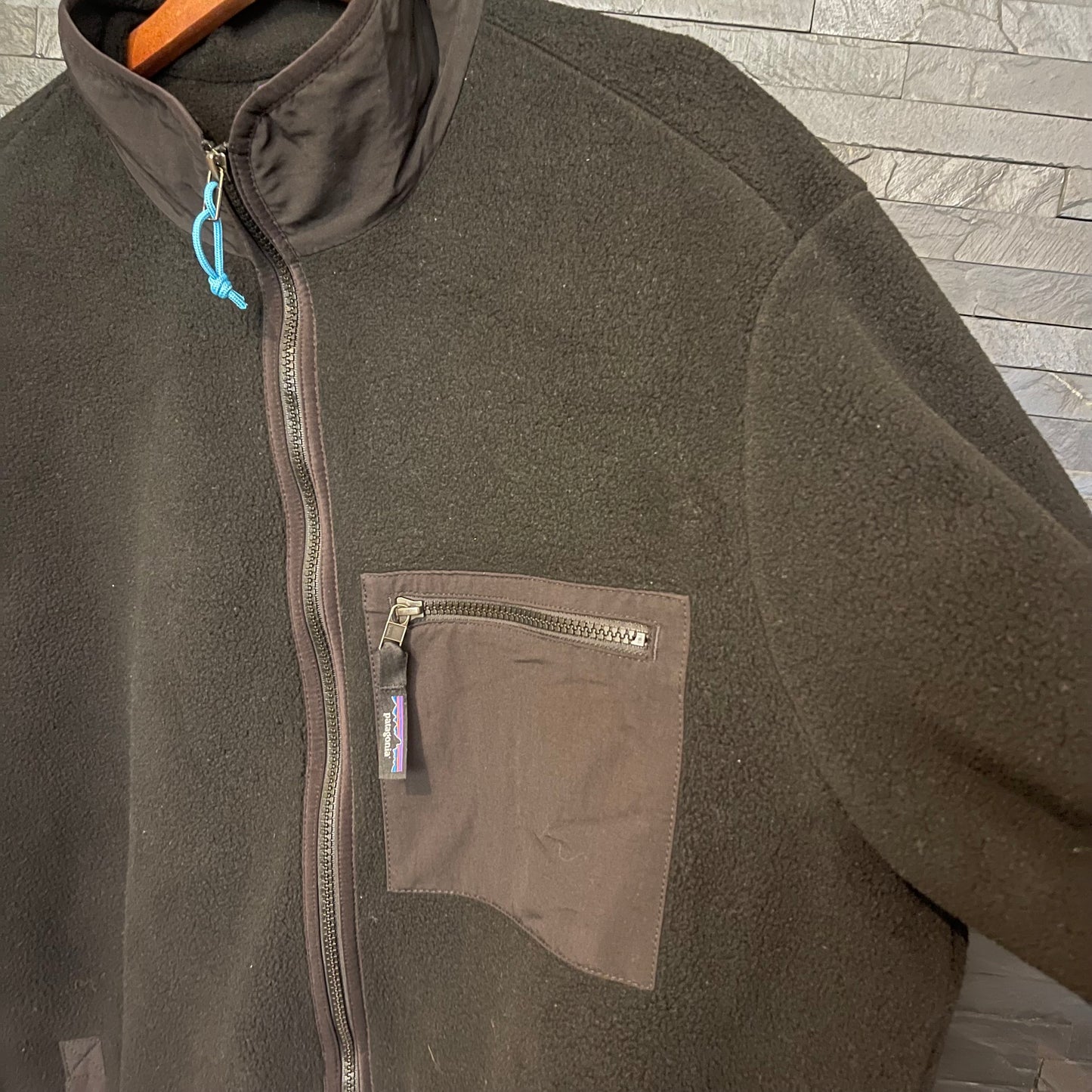 Dicke Fleece Jacke von Patagonia (Herren XL ) Synchilla schwarz