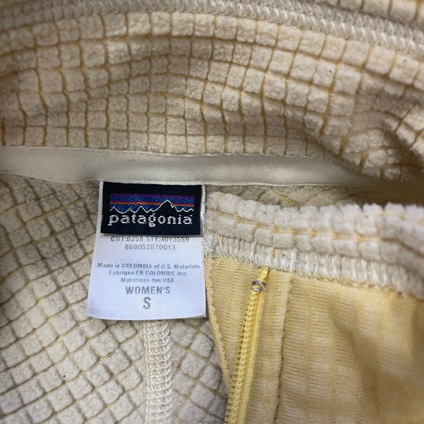 Patagonia Regulator Fleece Jacke R1® Polartec (S Damen) gelb