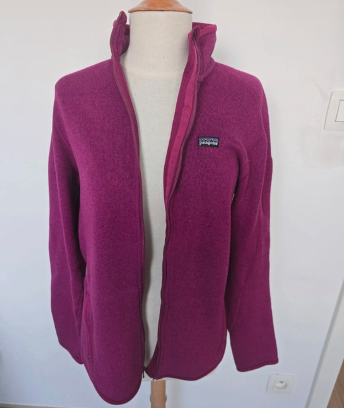 Fleece Jacke von Patagonia (M-L Damen) Better Sweater Magenta