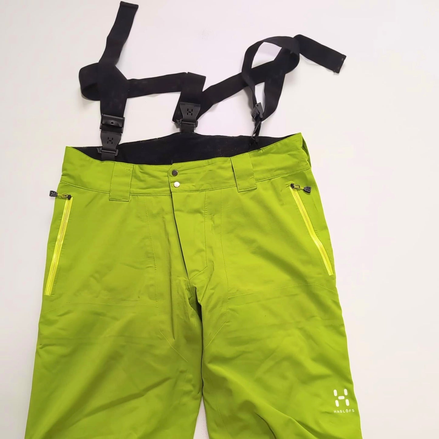 3L Hardshell Träger Hose von Haglöfs (L Herren) Bib Tourenhose grün