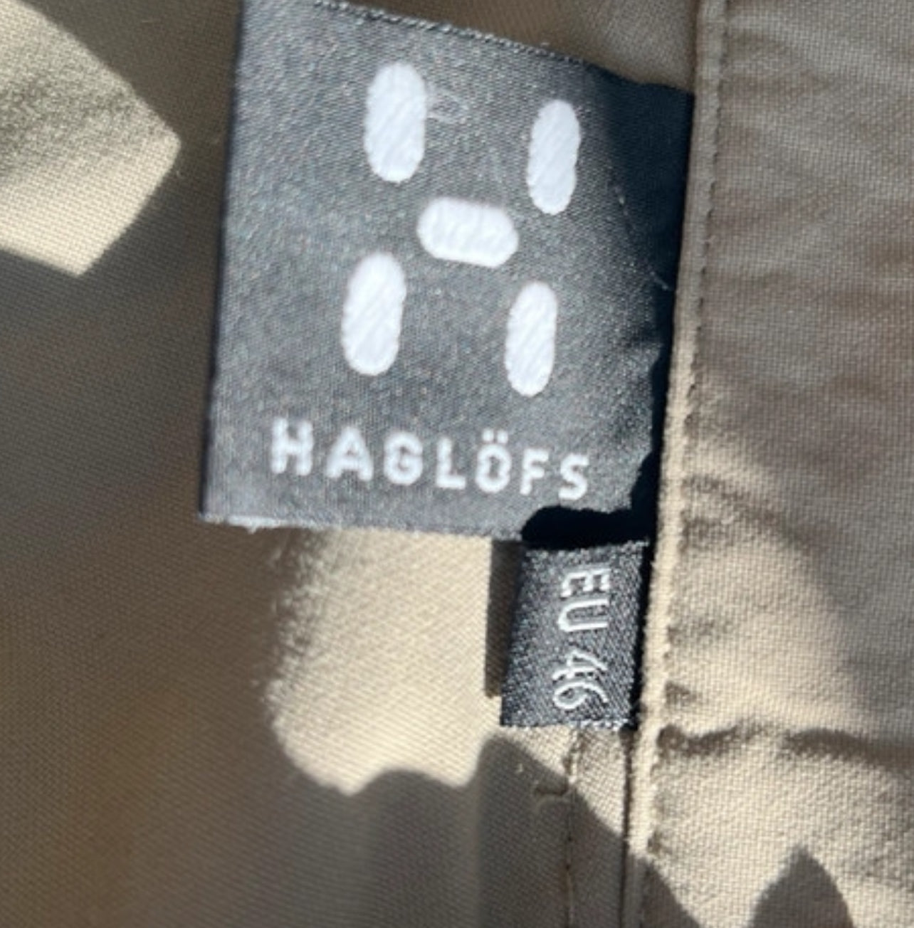 Zip Off Hose von Haglöfs (S Herren) 2in 1 Hose / Shorts beige