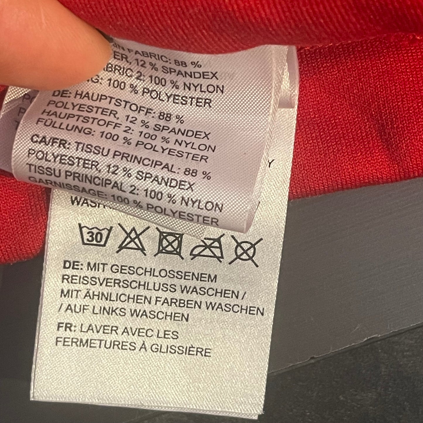 Leichte Hybrid Jacke von Maloja (L Damen) Primaloft rot