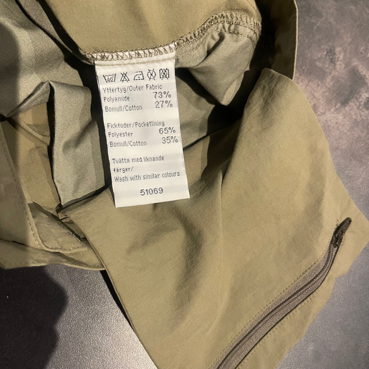 Zip-Off Hose von Fjällräven (L Herren) olive