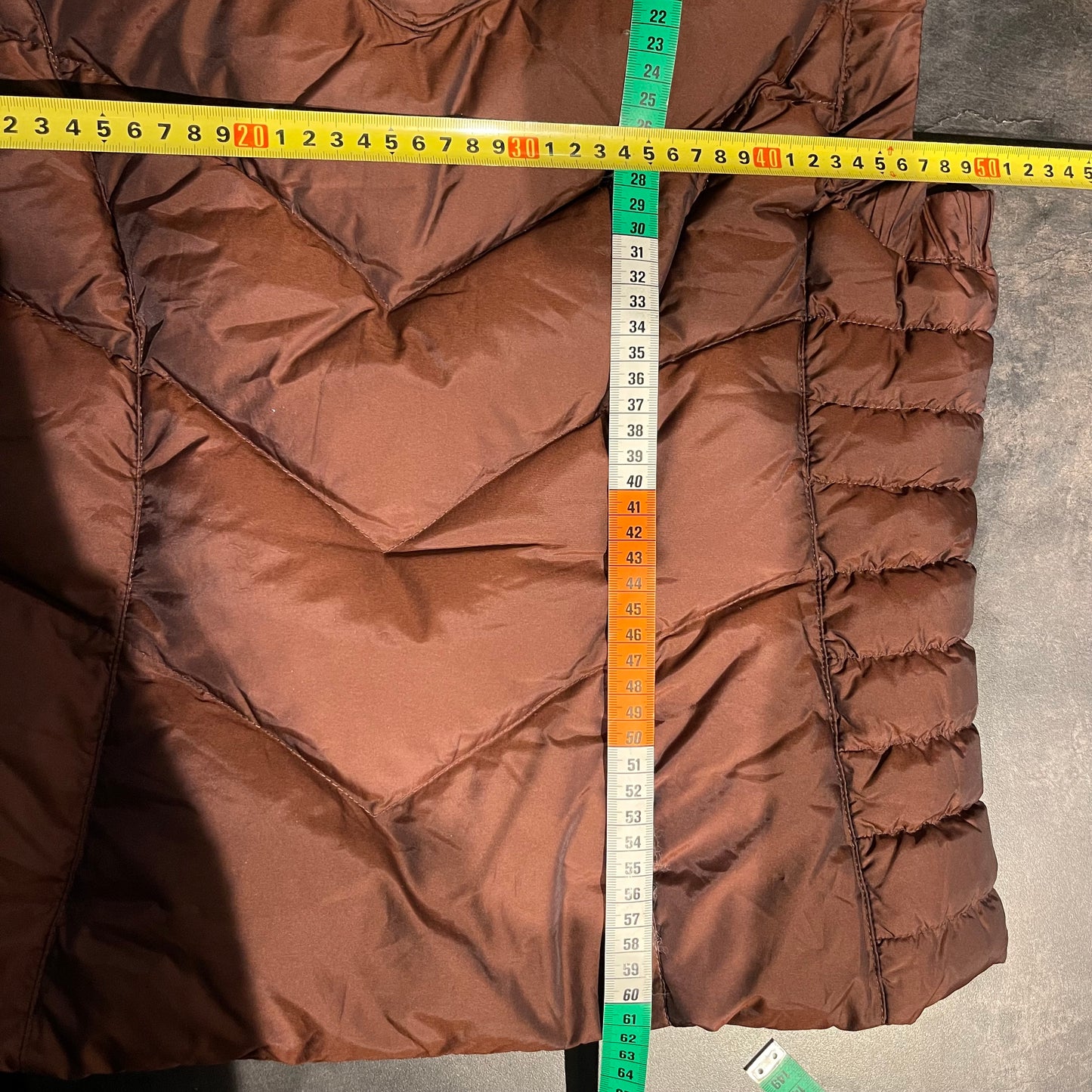 Daunen Stepp Weste von Vaude (L Damen) braun