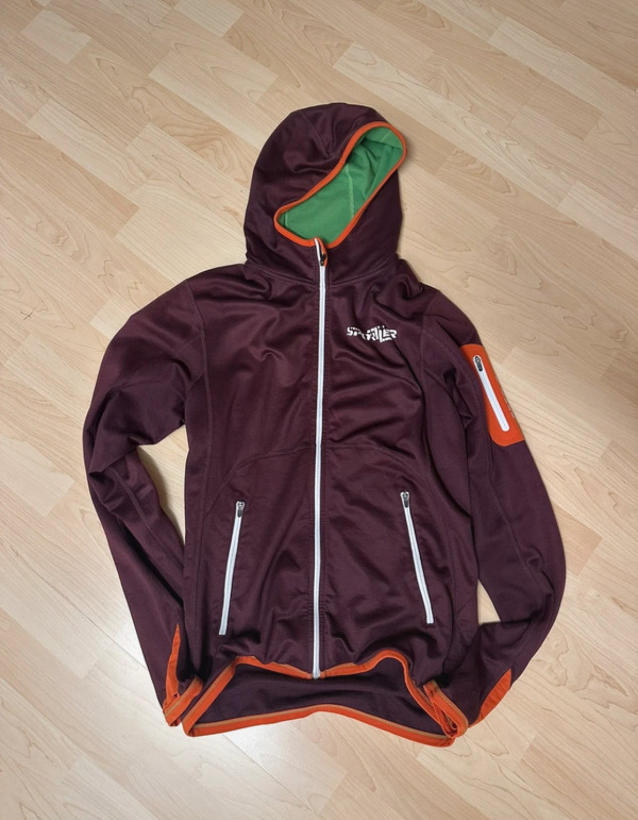 Merino inside Jacke von Ortovox (S Herren) Hoodie bordeaux