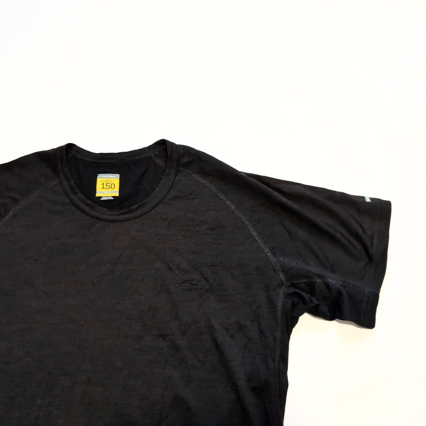T-Shirt von Icebreaker Merino 150 (M Herren) Baselayer schwarz