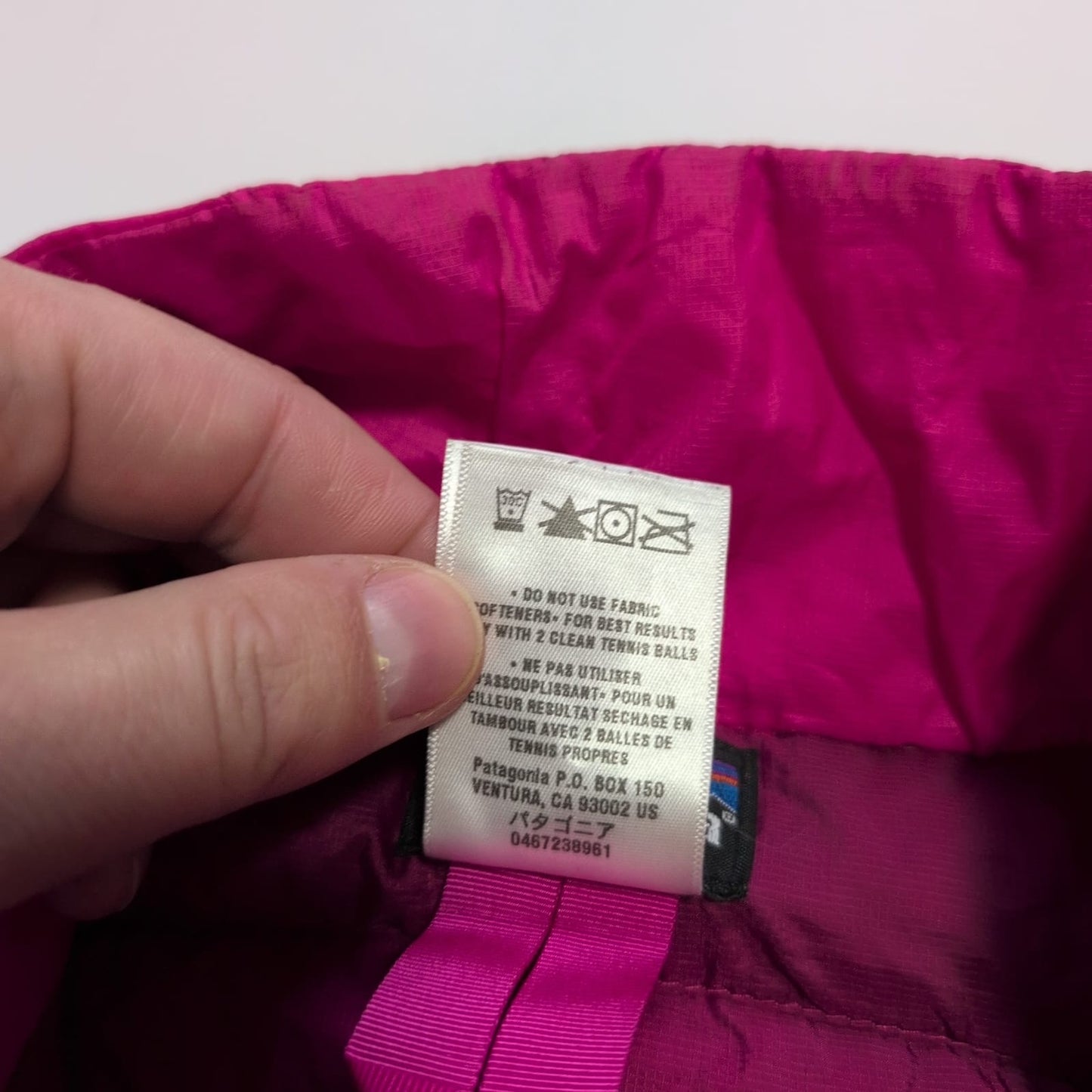 Patagonia Daunen Jacke (S Damen) Isolations- Steppjacke pink