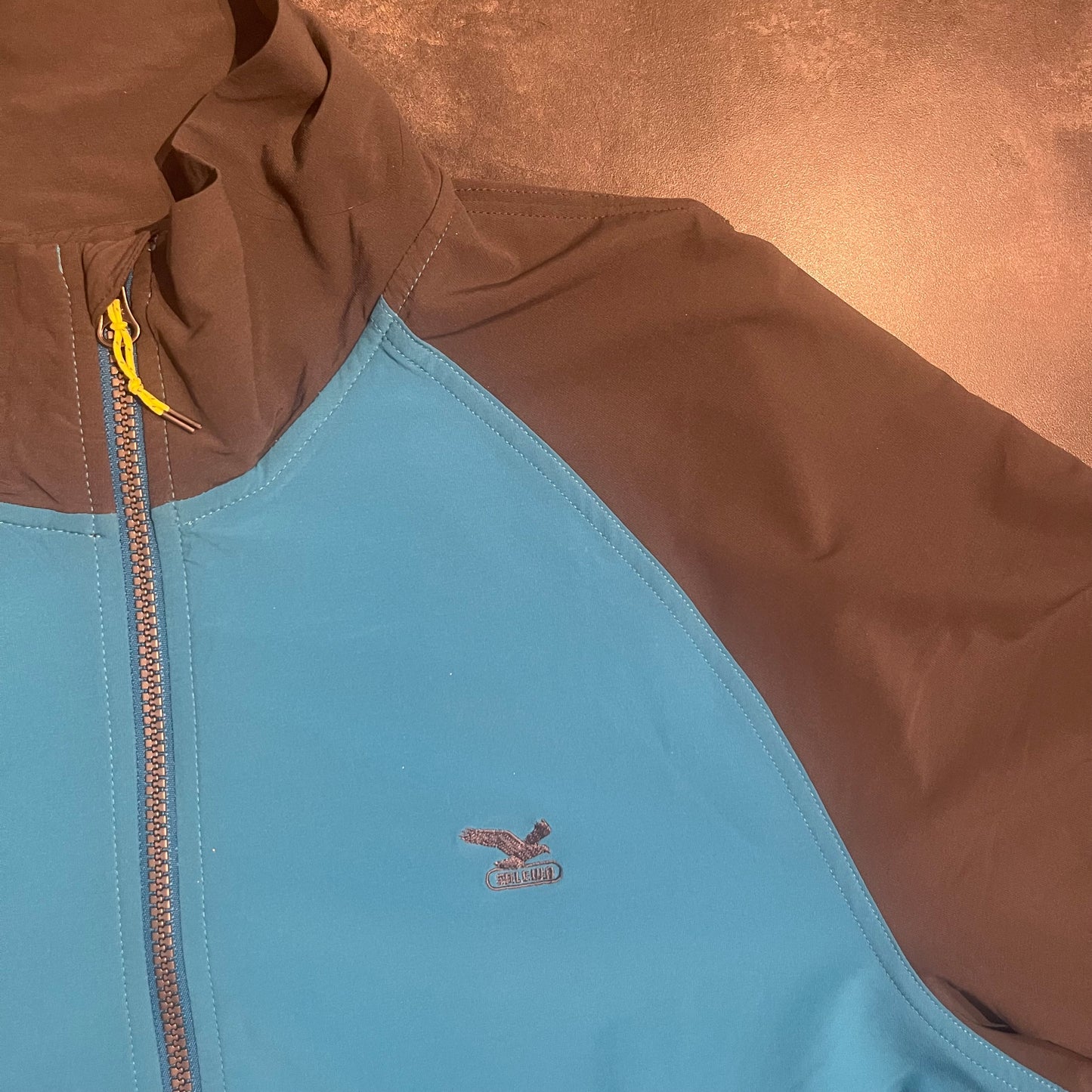 Leichte Sport Jacke von Salewa (L Herren) elastisch blau-grau